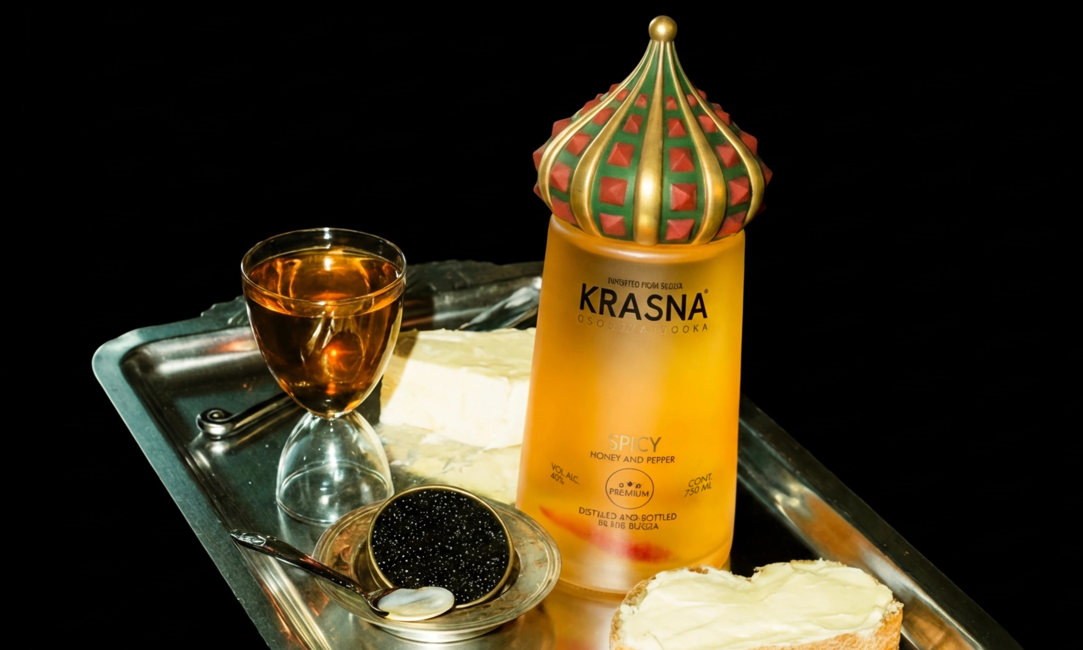 упаковка русской водки «KRASNA» — Изображение №8 — Брендинг, 3D на Dprofile