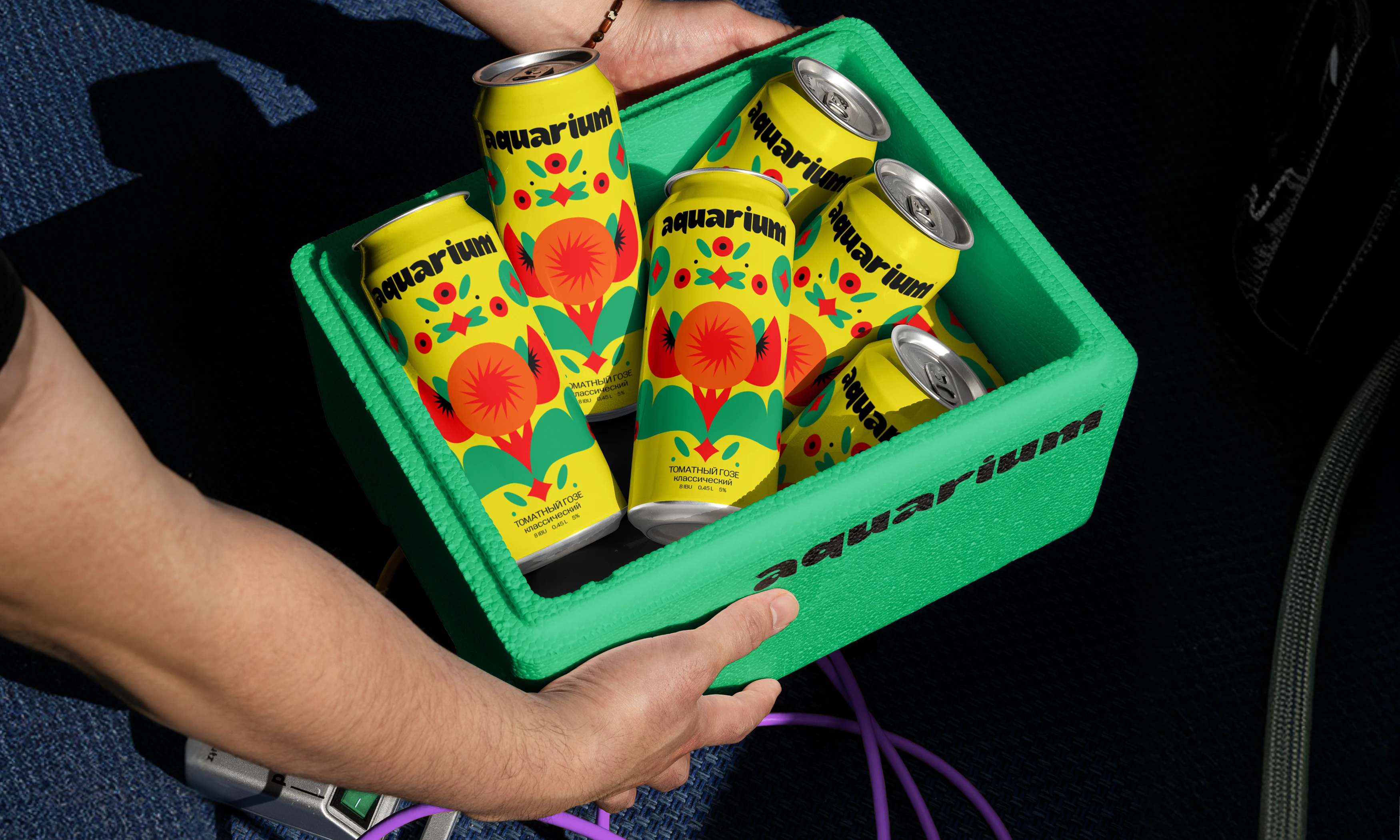 Крафтовое пиво «Aquarium» — Изображение №11 — Брендинг, 3D на Dprofile