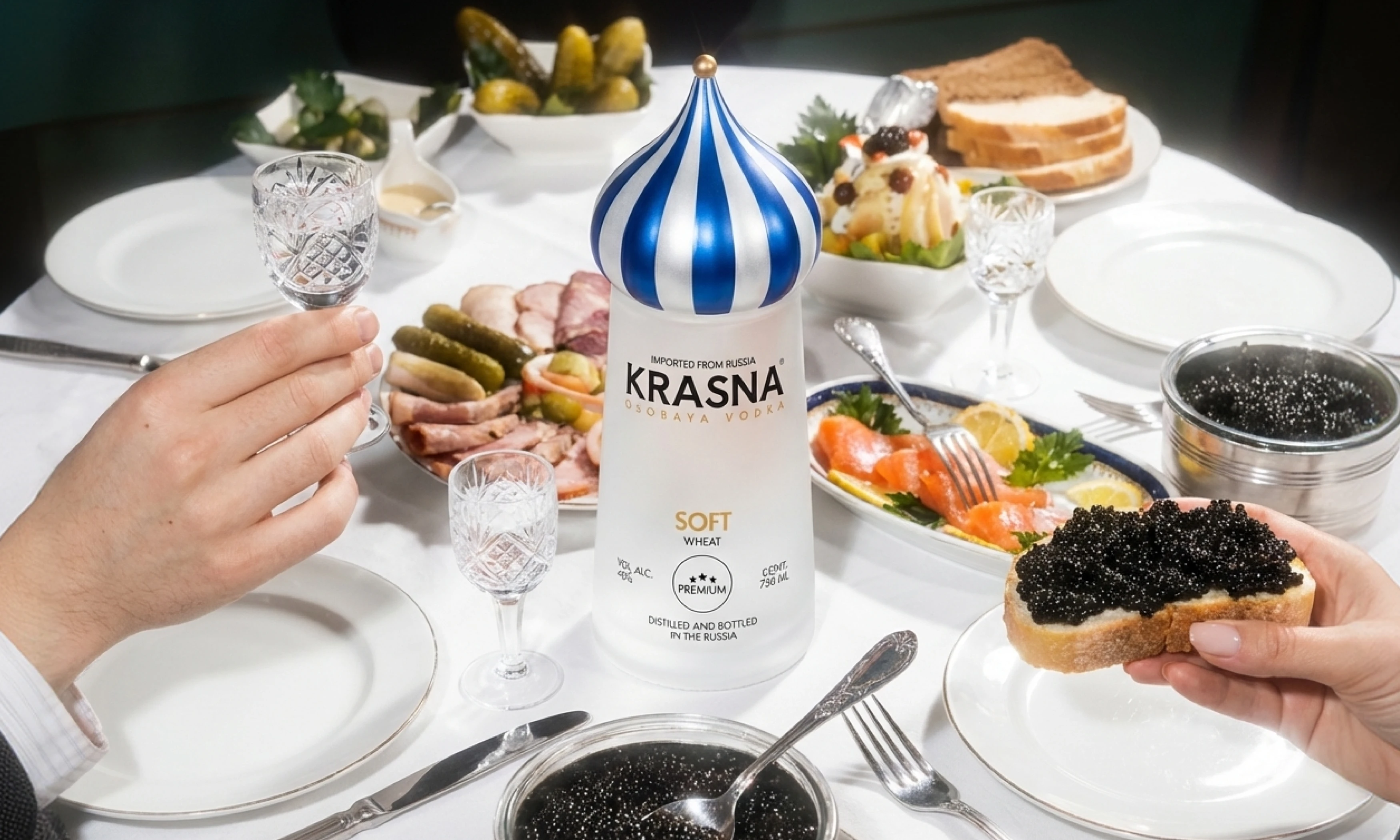 упаковка русской водки «KRASNA» — Изображение №17 — Брендинг, 3D на Dprofile