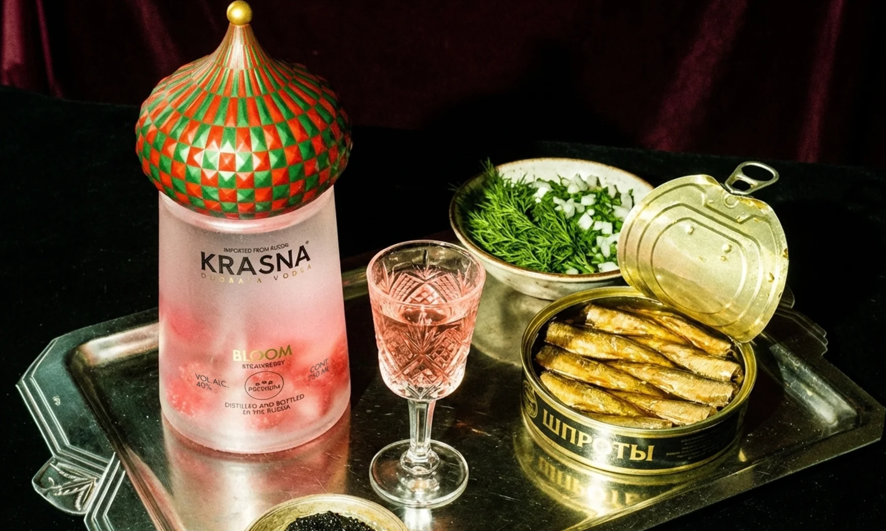 упаковка русской водки «KRASNA» — Изображение №14 — Брендинг, 3D на Dprofile