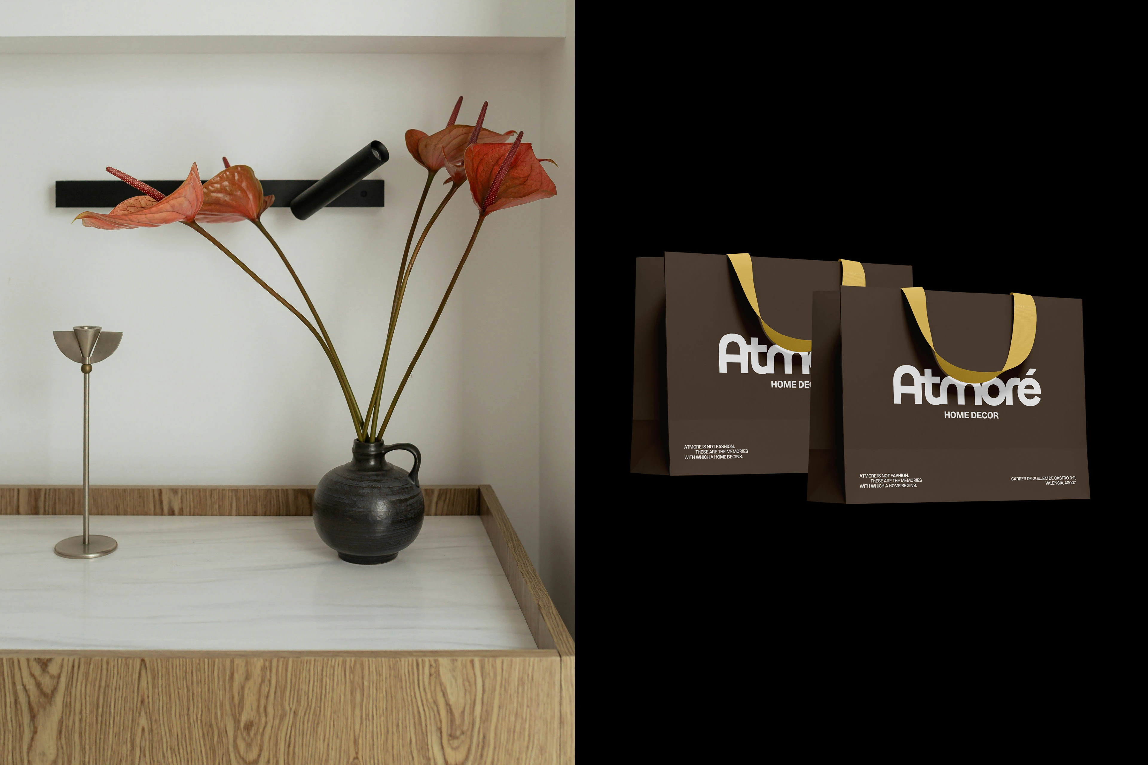 Atmoré / home decor — Изображение №8 — Брендинг на Dprofile
