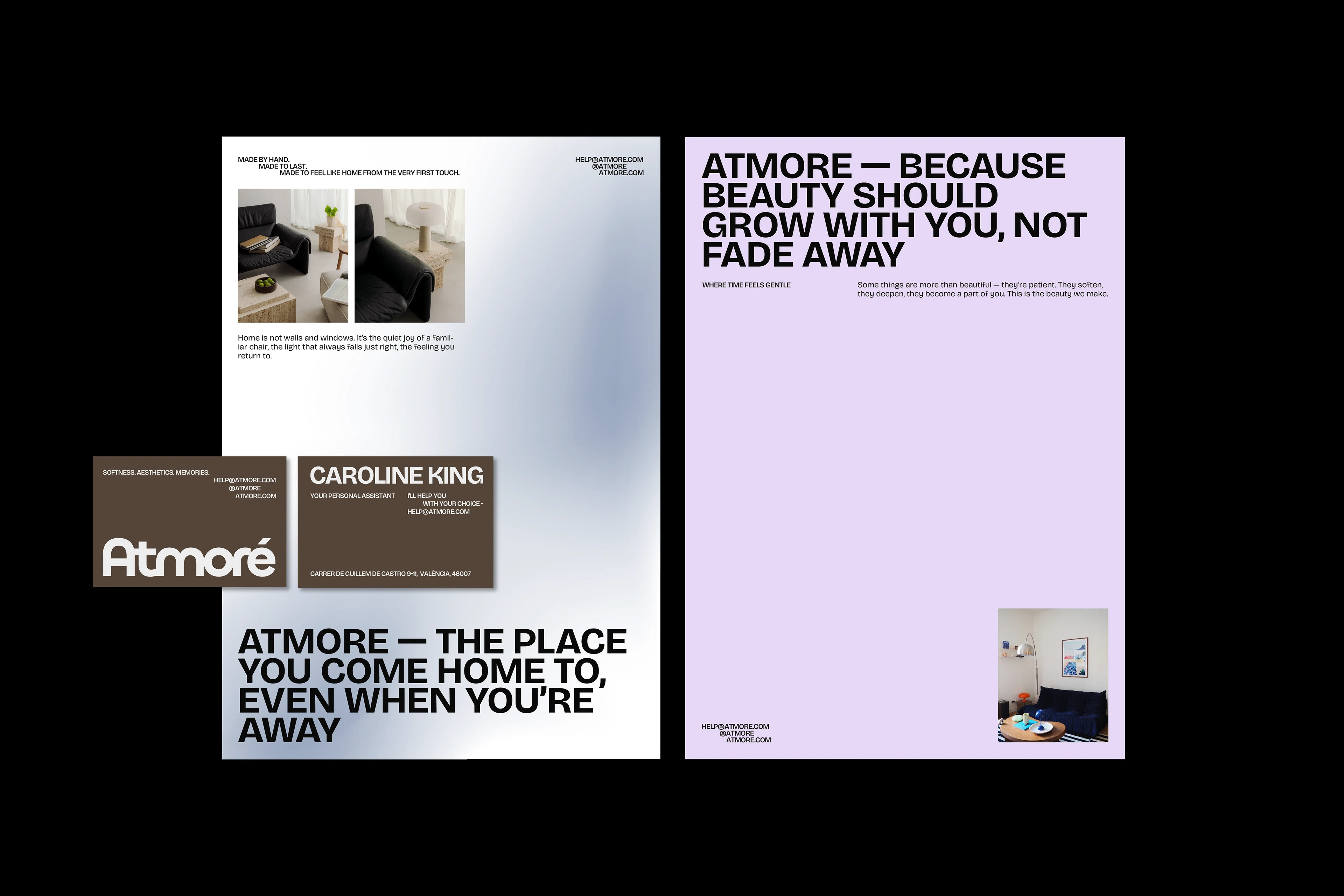 Atmoré / home decor — Изображение №6 — Брендинг на Dprofile