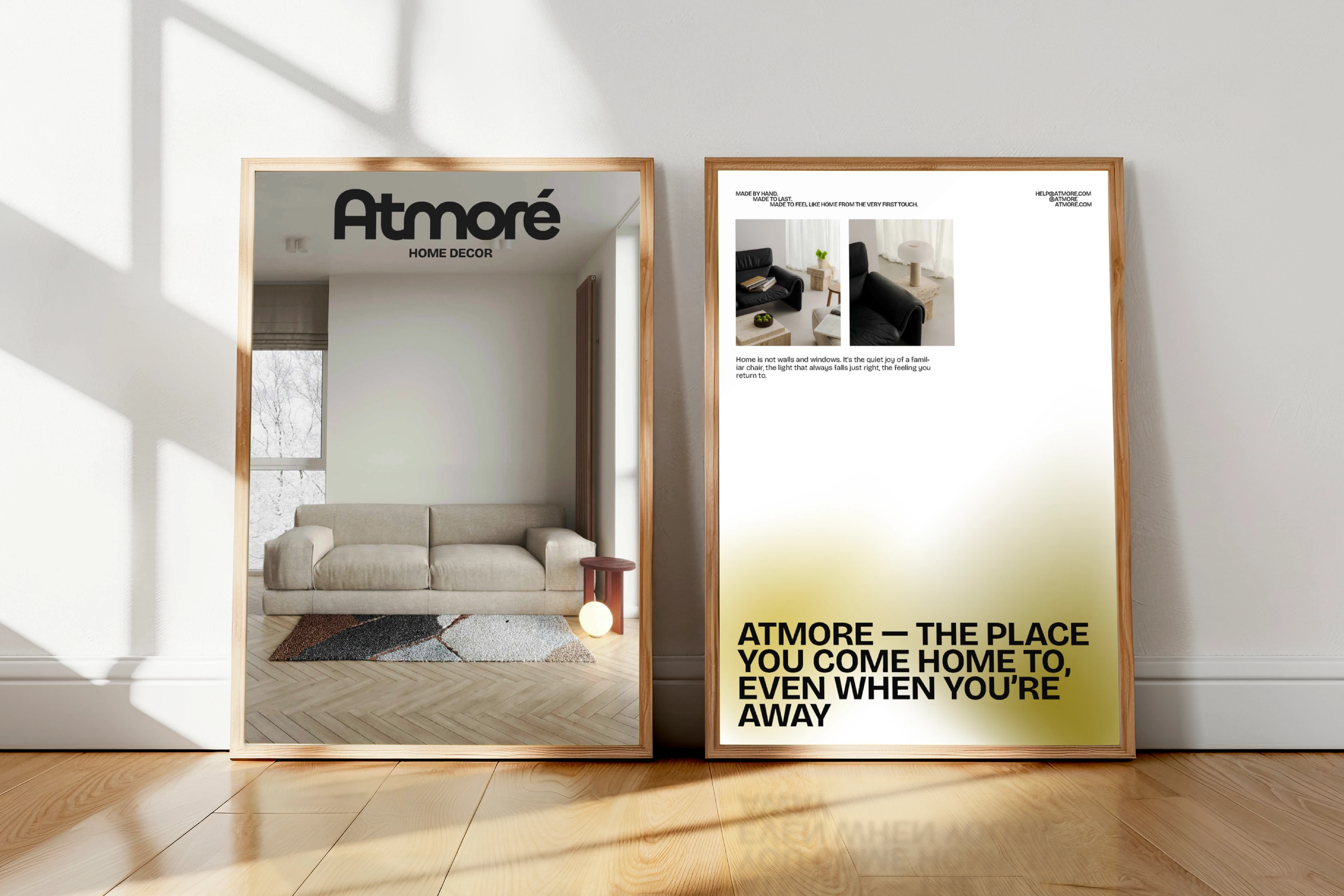 Atmoré / home decor — Изображение №9 — Брендинг на Dprofile