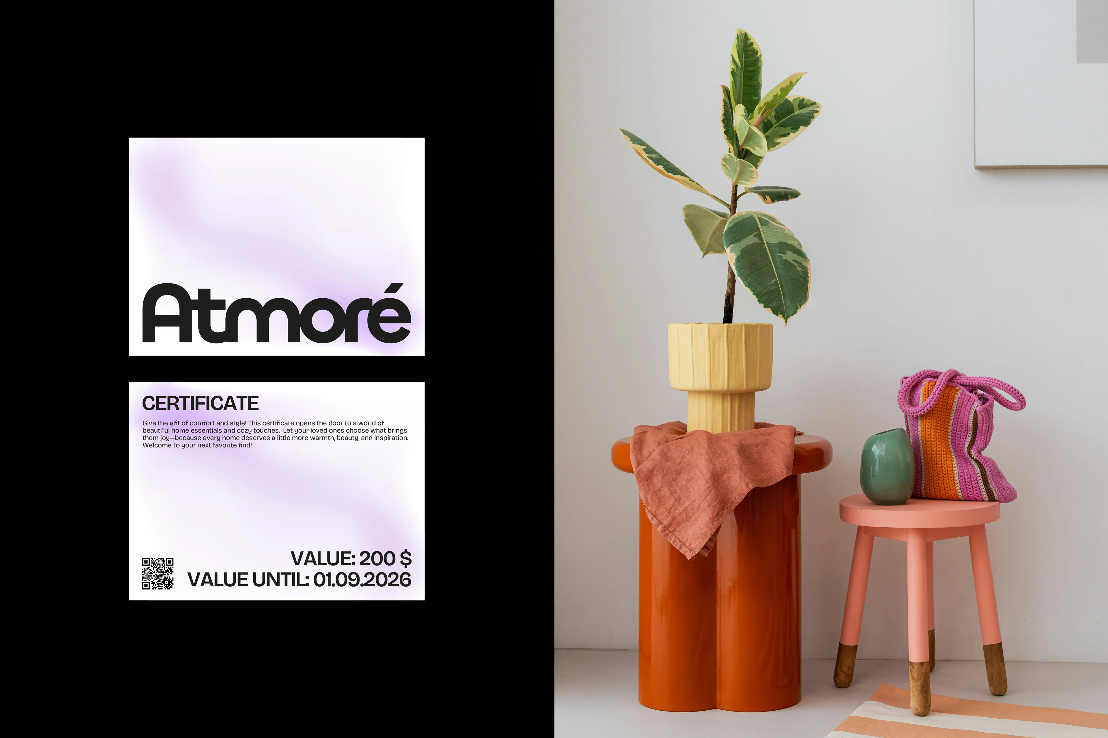 Atmoré / home decor — Изображение №2 — Брендинг на Dprofile