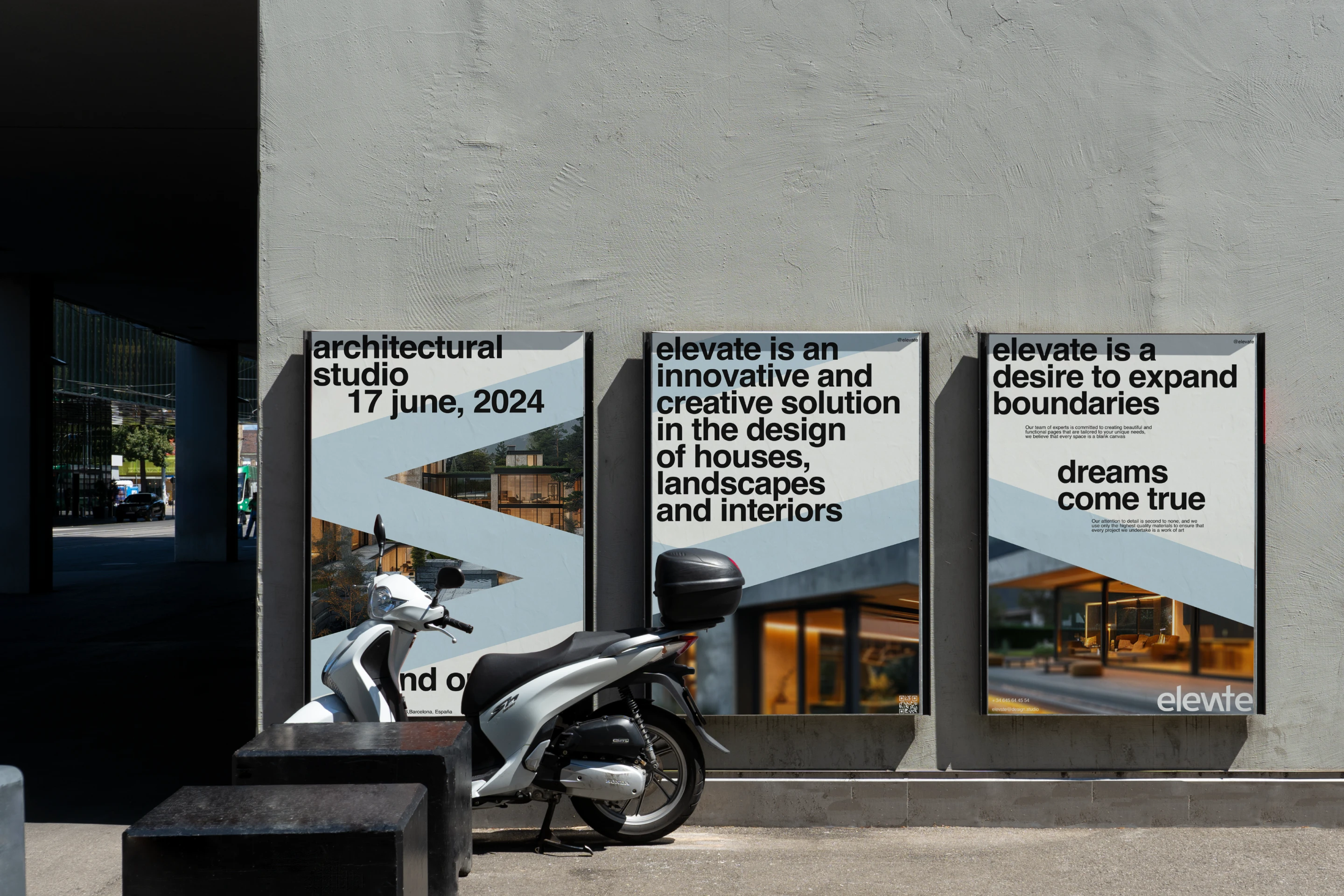 Elevate / Архитектурное бюро — Изображение №9 — Брендинг на Dprofile