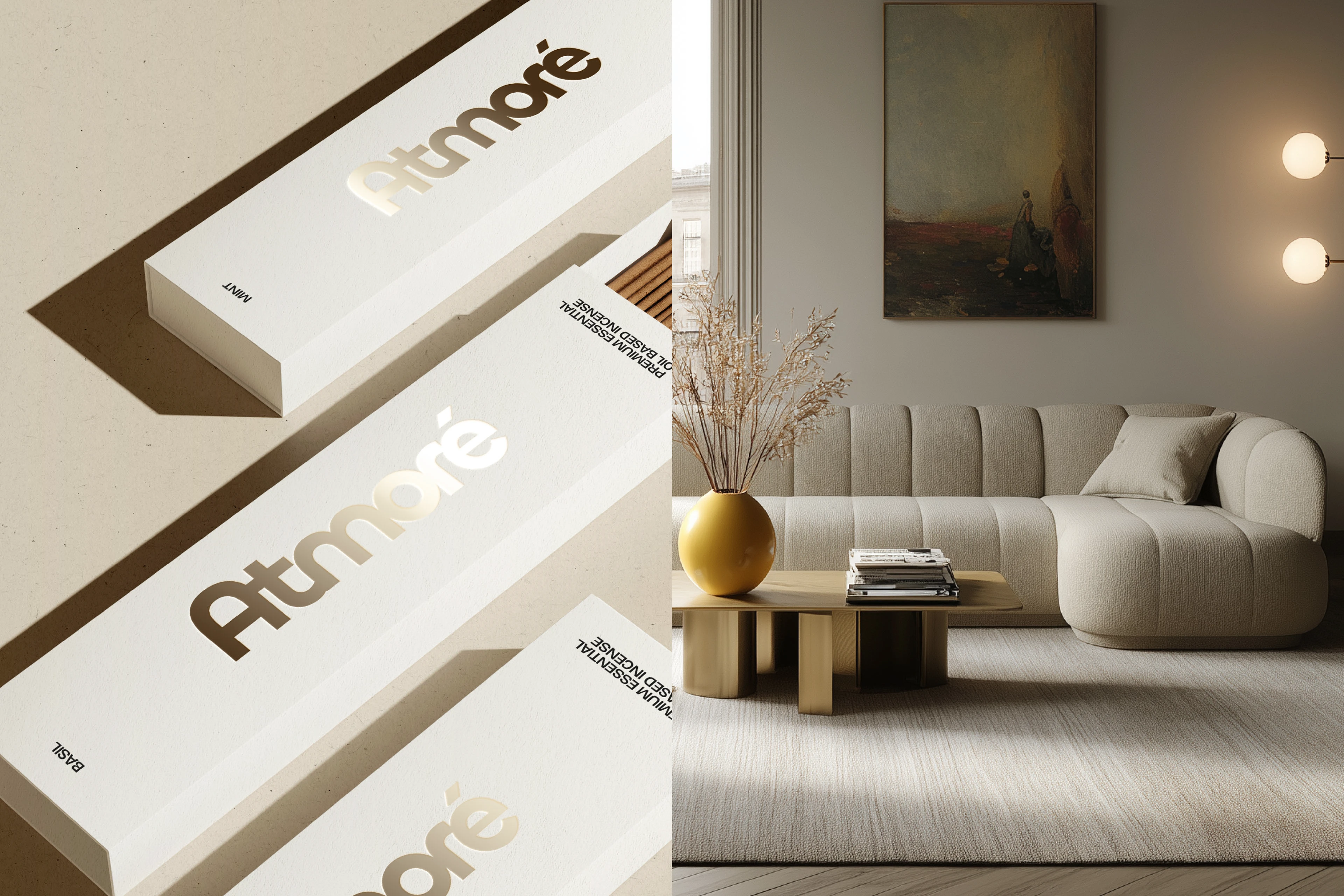 Atmoré / home decor — Изображение №4 — Брендинг на Dprofile