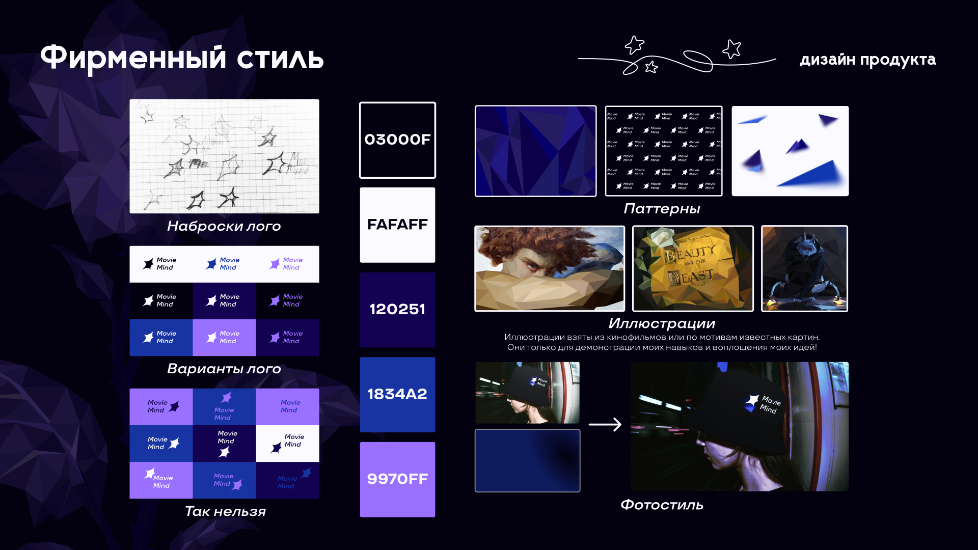 Portfolio 2025 — Изображение №8 — Интерфейсы, Брендинг на Dprofile