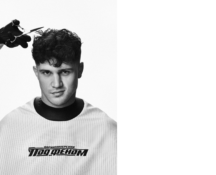 Лендинг для парикмахерской на Dprofile