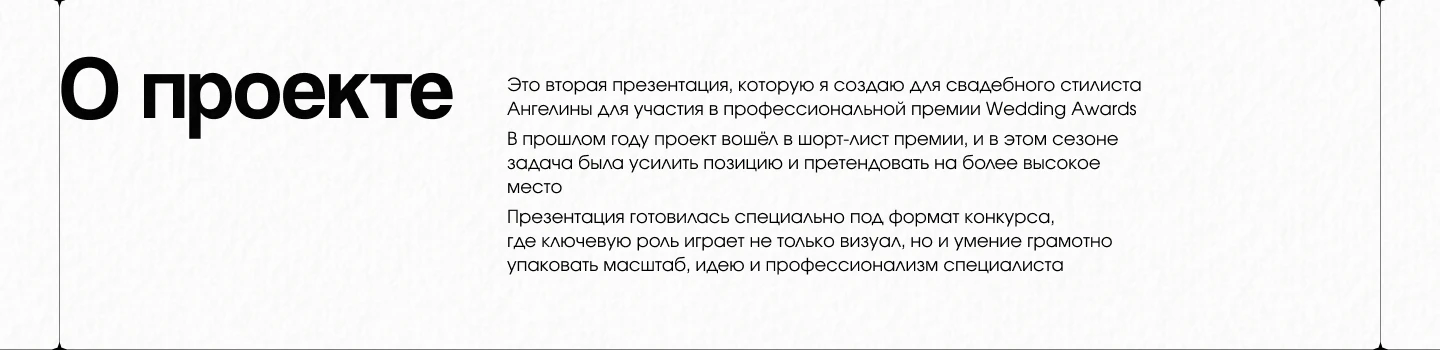 Презентация для Wedding Awards — свадебной премии — Изображение №4 — Маркетинг на Dprofile