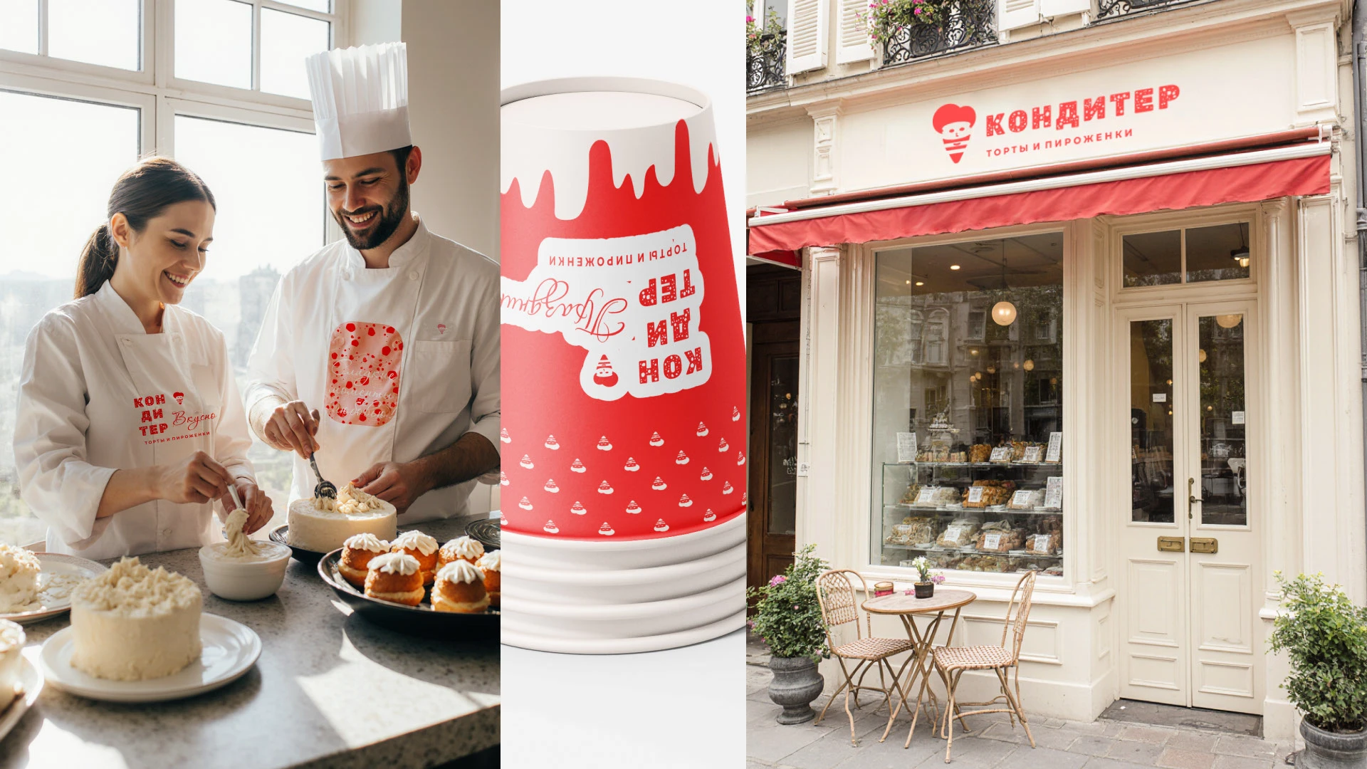 КОНДИТЕР | Брендинг для кафе-кондитерской, ресторана — Изображение №22 — Брендинг на Dprofile