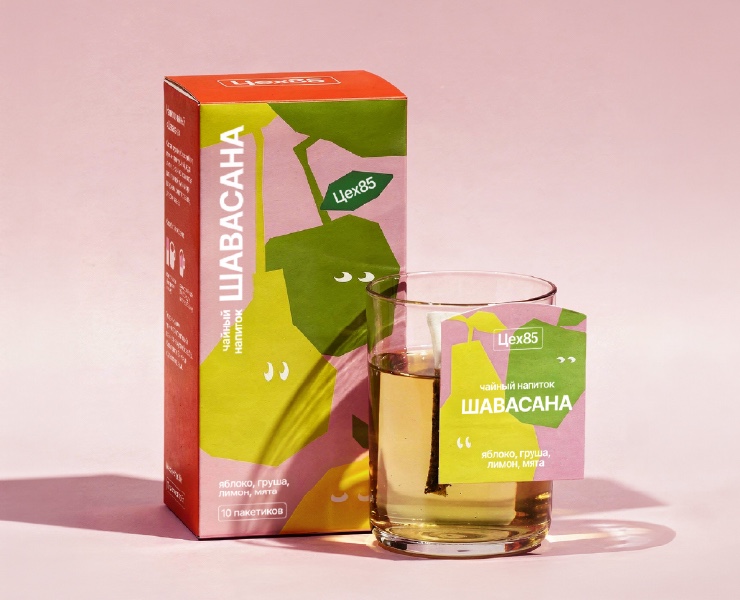 ДИЗАЙН УПАКОВКИ ЧАЯ И КОФЕ ДЛЯ БРЕНДА ЦЕХ85 на Dprofile