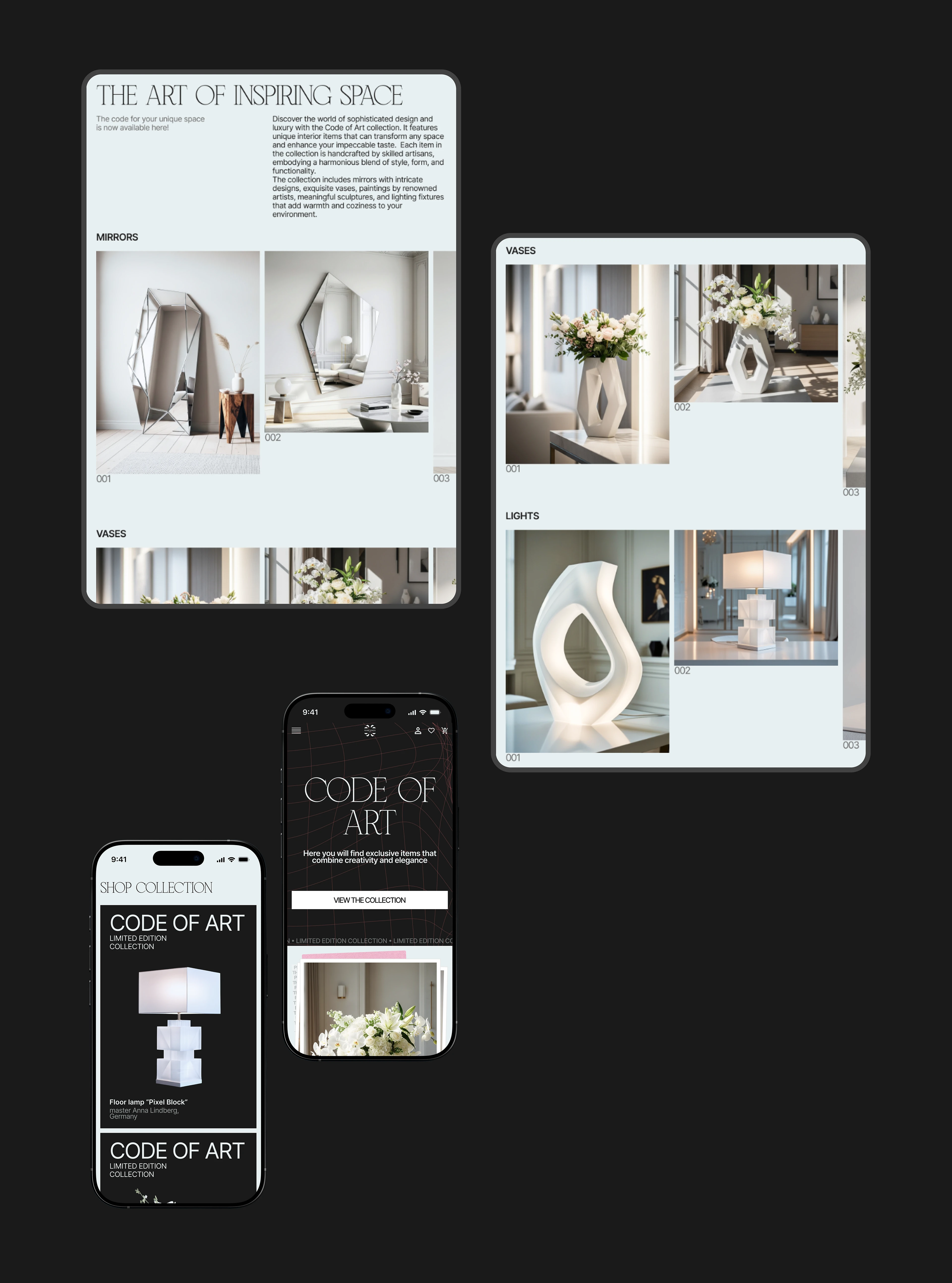 Rare Finds Art | Online Store — Изображение №13 — Интерфейсы на Dprofile