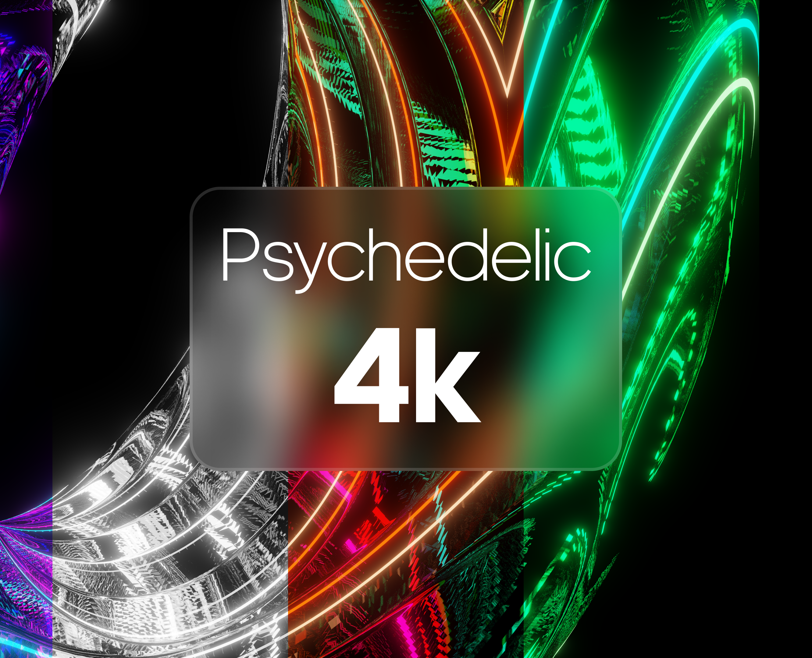 Psychedelic Wallpapers 4k — Иллюстрация, 3D на Dprofile