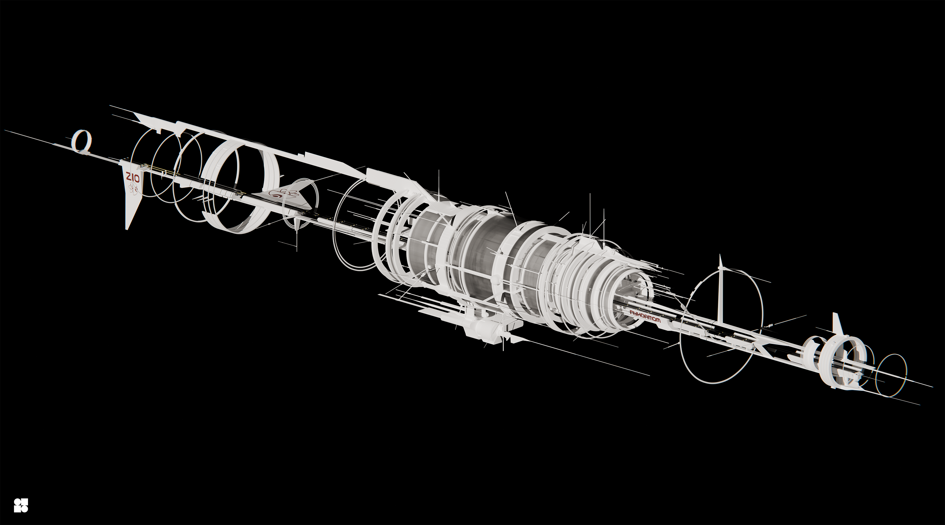 Станция Z-10 — Изображение №2 — Иллюстрация, 3D на Dprofile