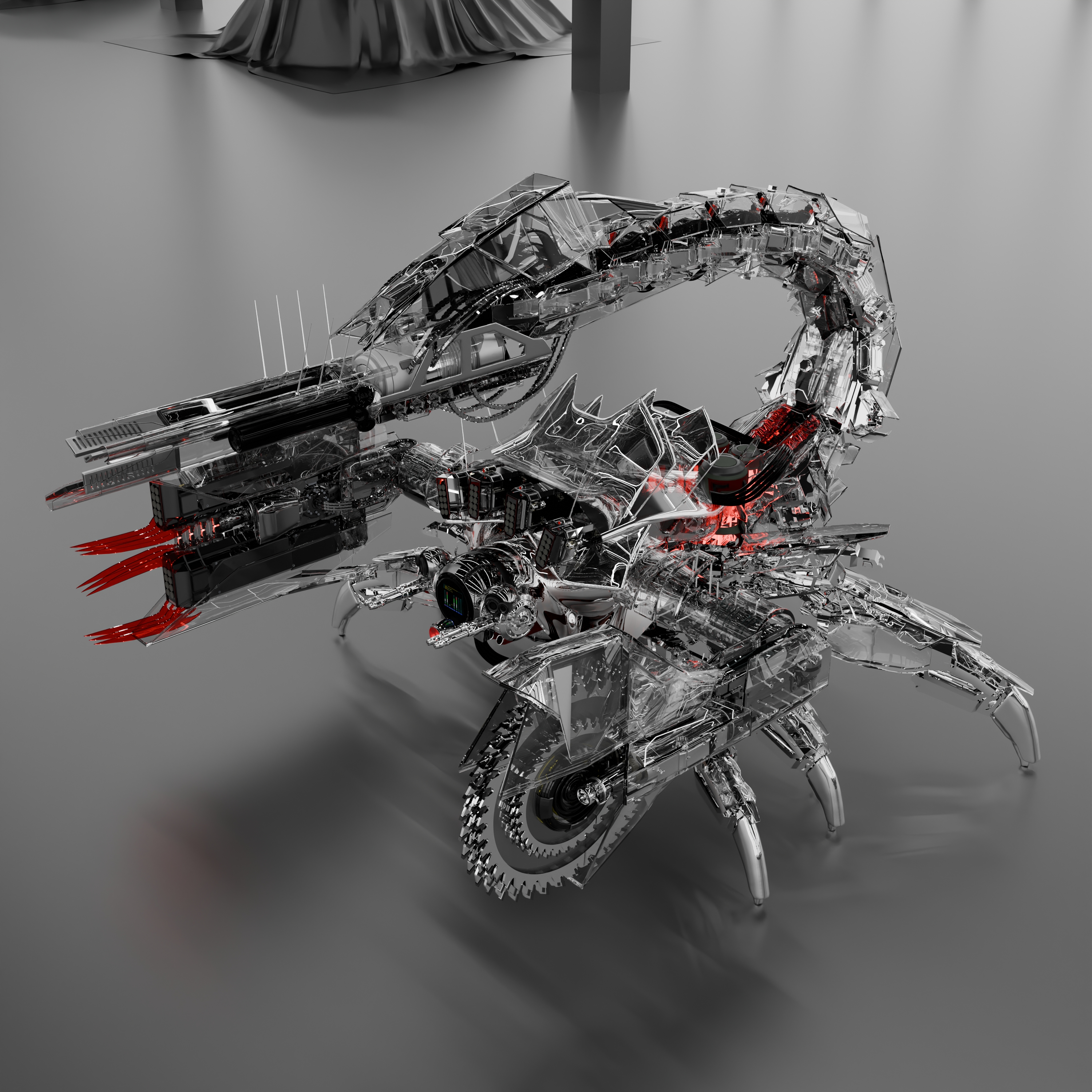 Cerberus MK.III — Изображение №8 — Иллюстрация, 3D на Dprofile