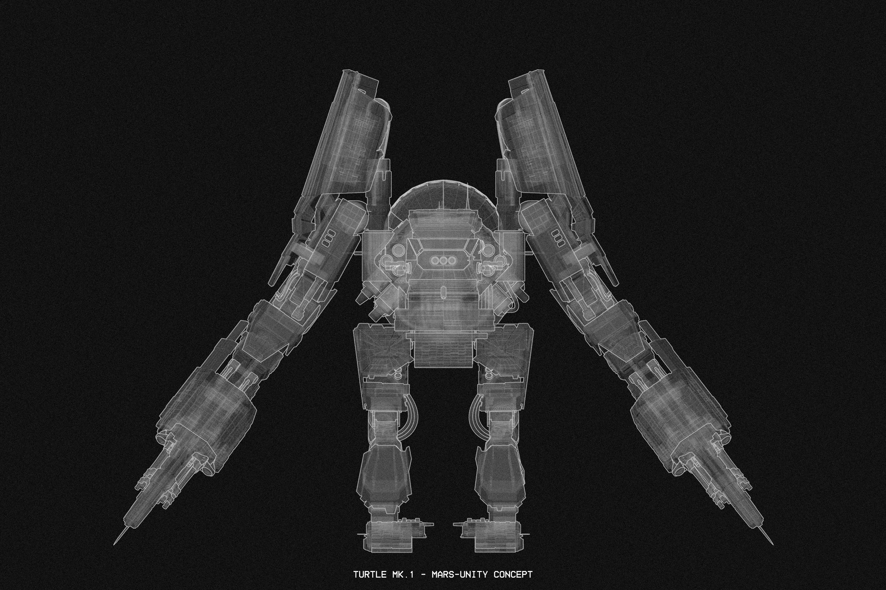 MARS-UNITY Con_Mech2 — Изображение №1 — Иллюстрация, 3D на Dprofile