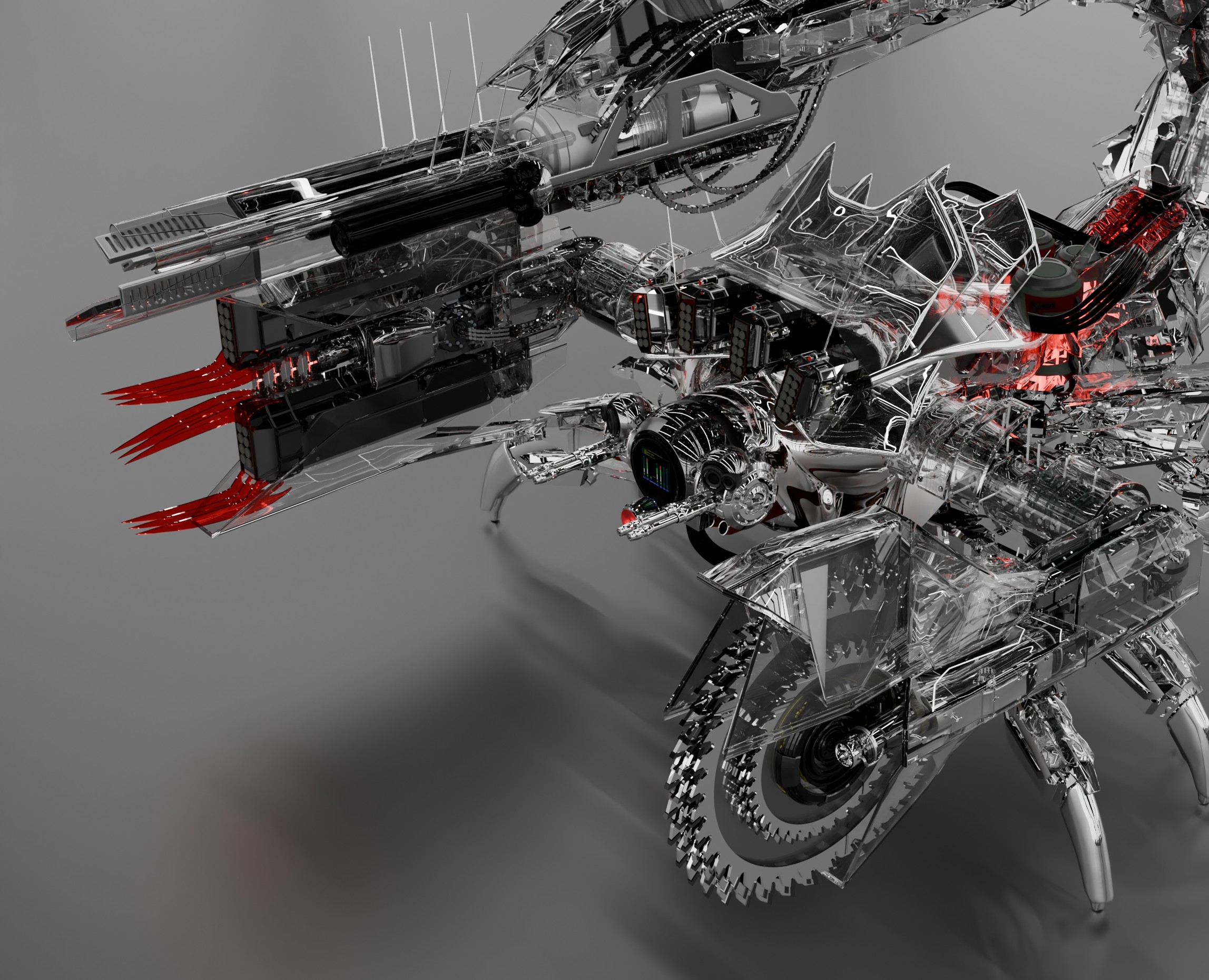 Cerberus MK.III — Иллюстрация, 3D на Dprofile