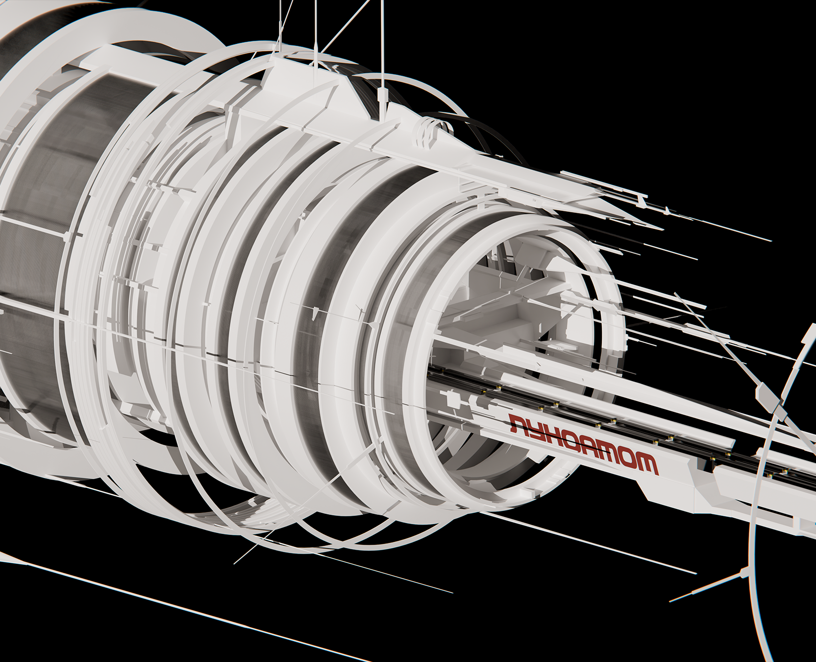 Станция Z-10 — Иллюстрация, 3D на Dprofile
