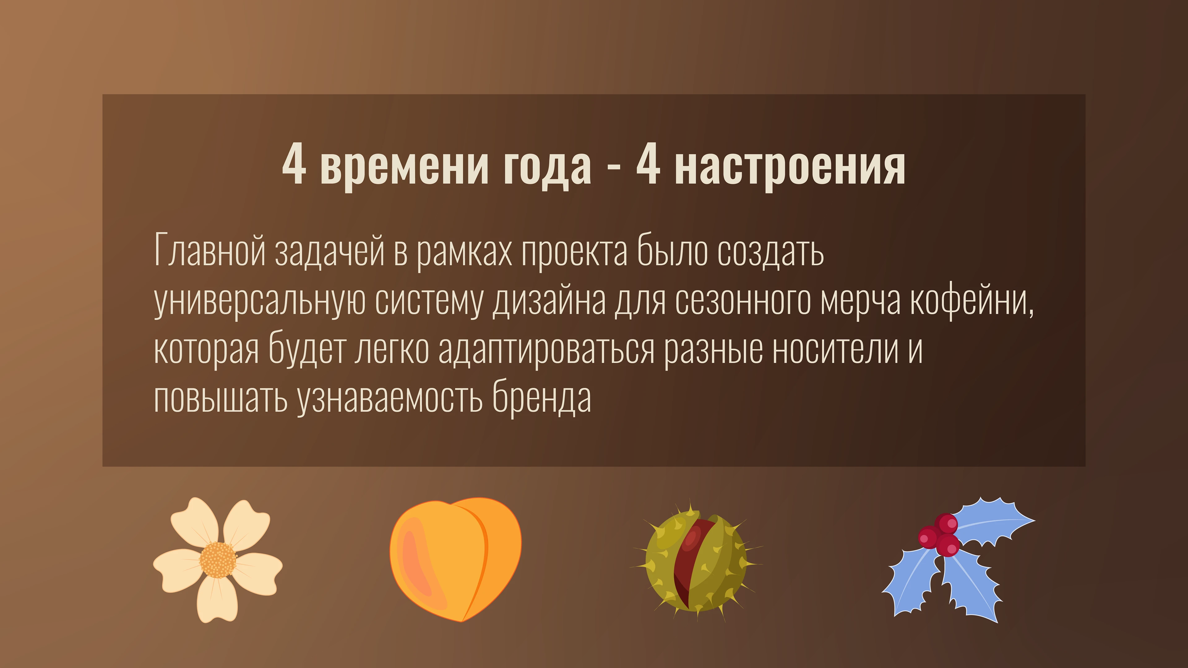 Коллекция сезонных паттернов для кофейни — Изображение №2 — Брендинг на Dprofile