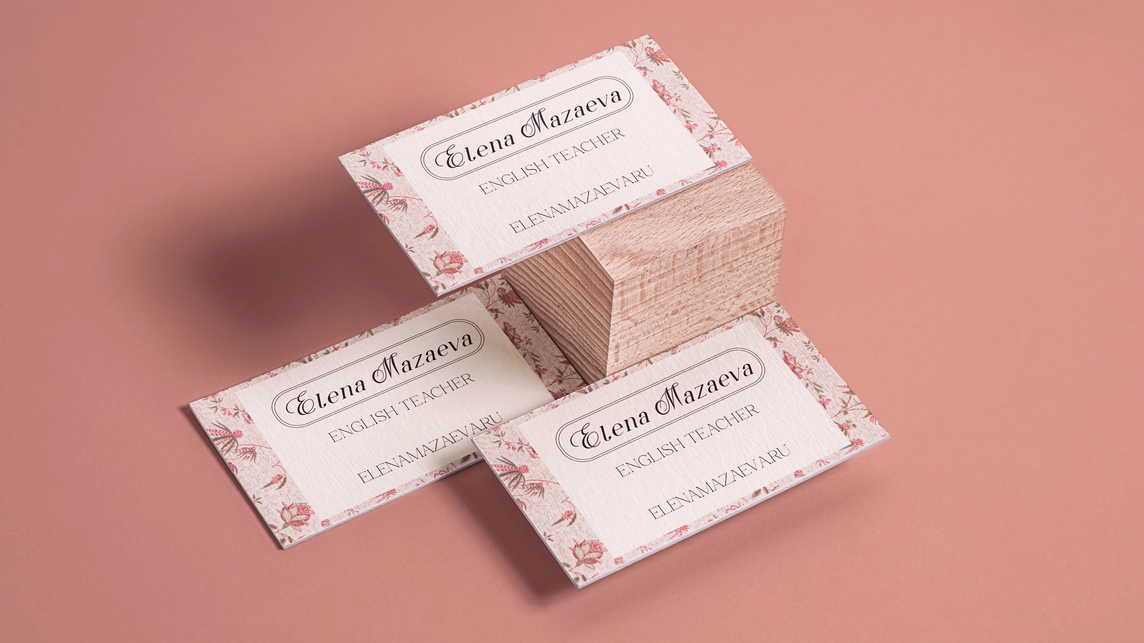 Айдентика преподавателя английского языка — Изображение №4 — Интерфейсы, Брендинг на Dprofile