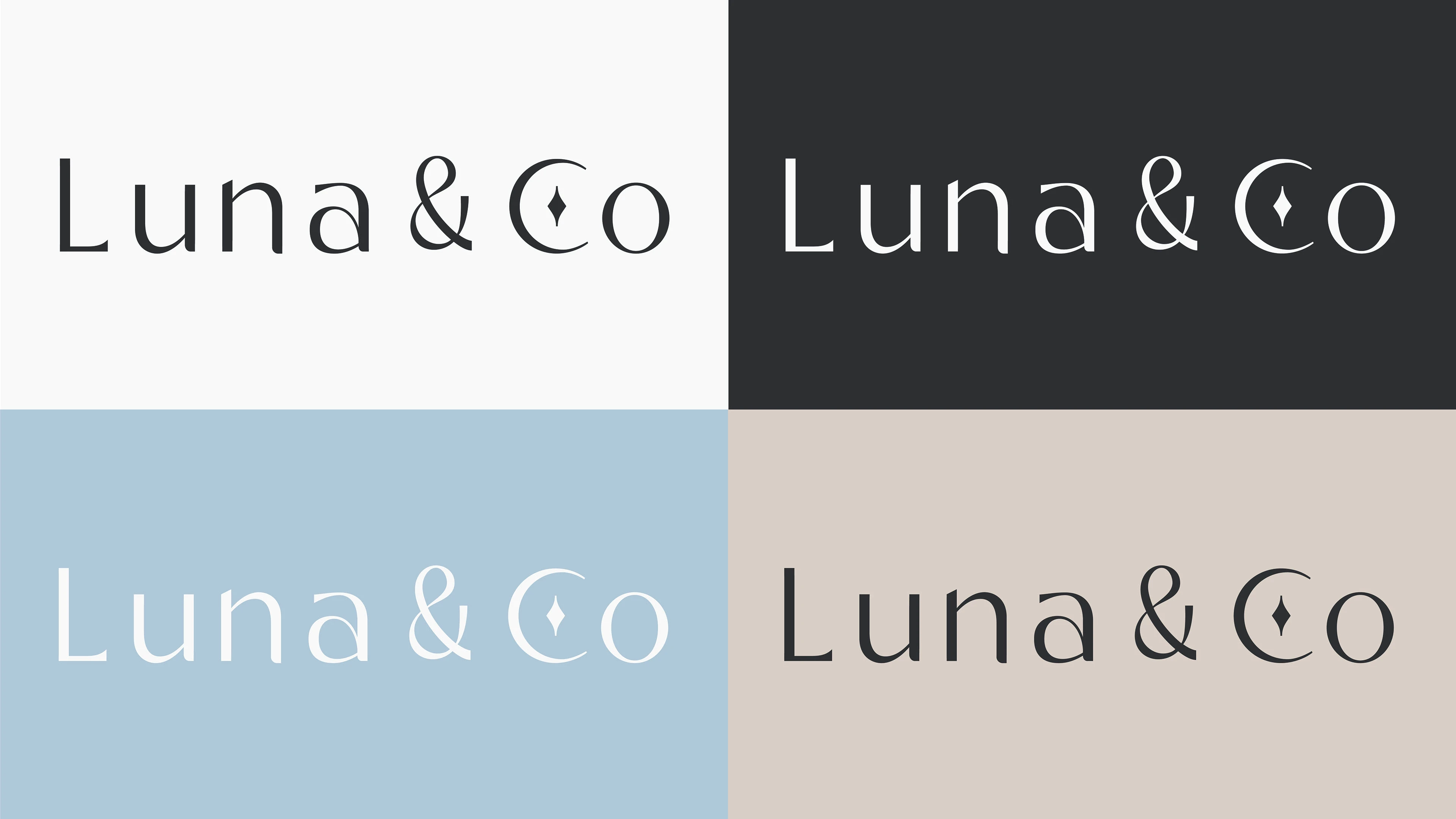 Фирменный стиль магазина одежды Luna & Co — Изображение №4 — Брендинг на Dprofile