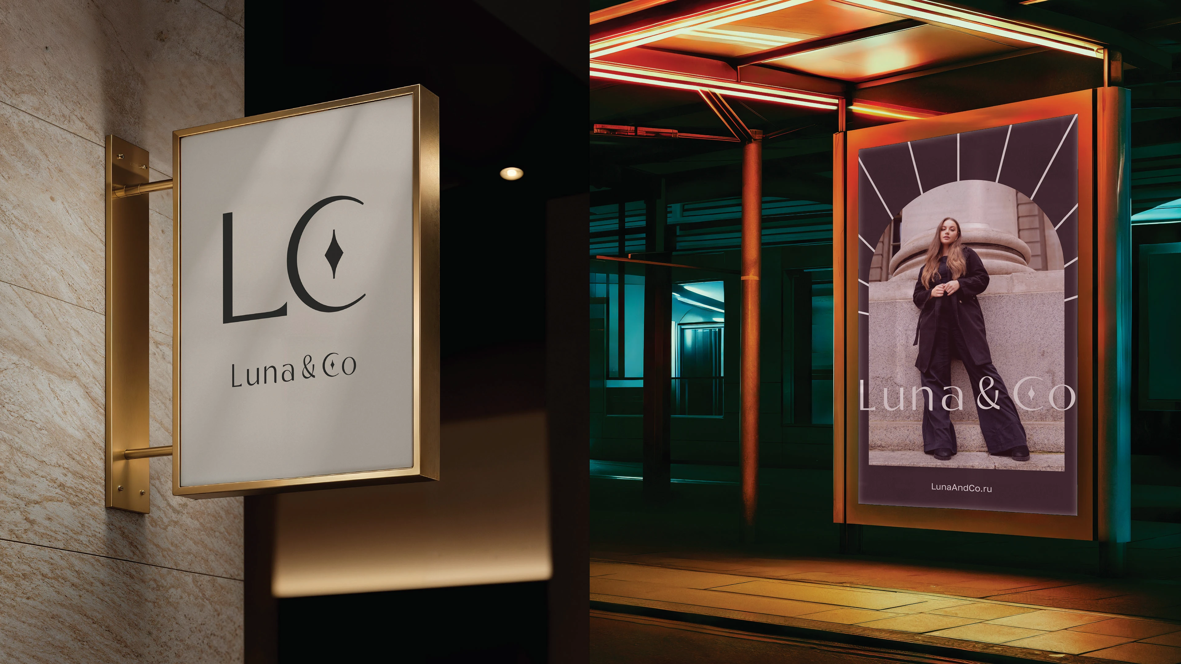 Фирменный стиль магазина одежды Luna & Co — Изображение №11 — Брендинг на Dprofile