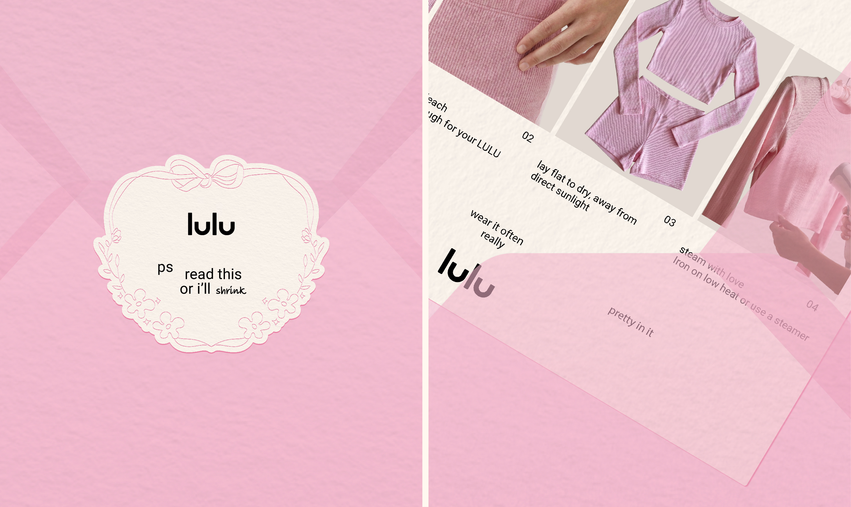 LULU // БРЕНДИНГ // ЖЕНСКАЯ ОДЕЖДА — Изображение №7 — Брендинг на Dprofile