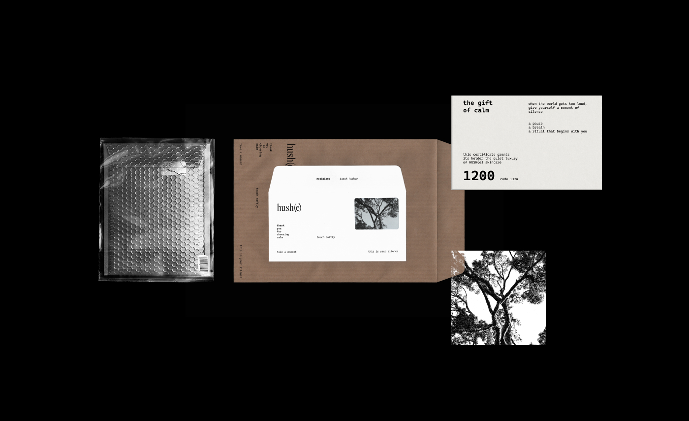 HUSH(E) // БРЕНДИНГ ДЛЯ УХОДОВОЙ КОСМЕТИКИ — Изображение №10 — Брендинг на Dprofile