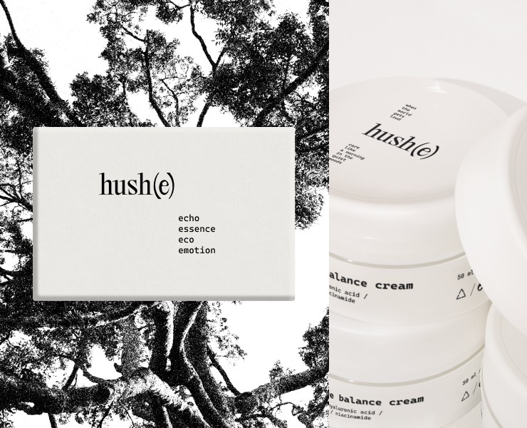HUSH(E) // БРЕНДИНГ ДЛЯ УХОДОВОЙ КОСМЕТИКИ на Dprofile