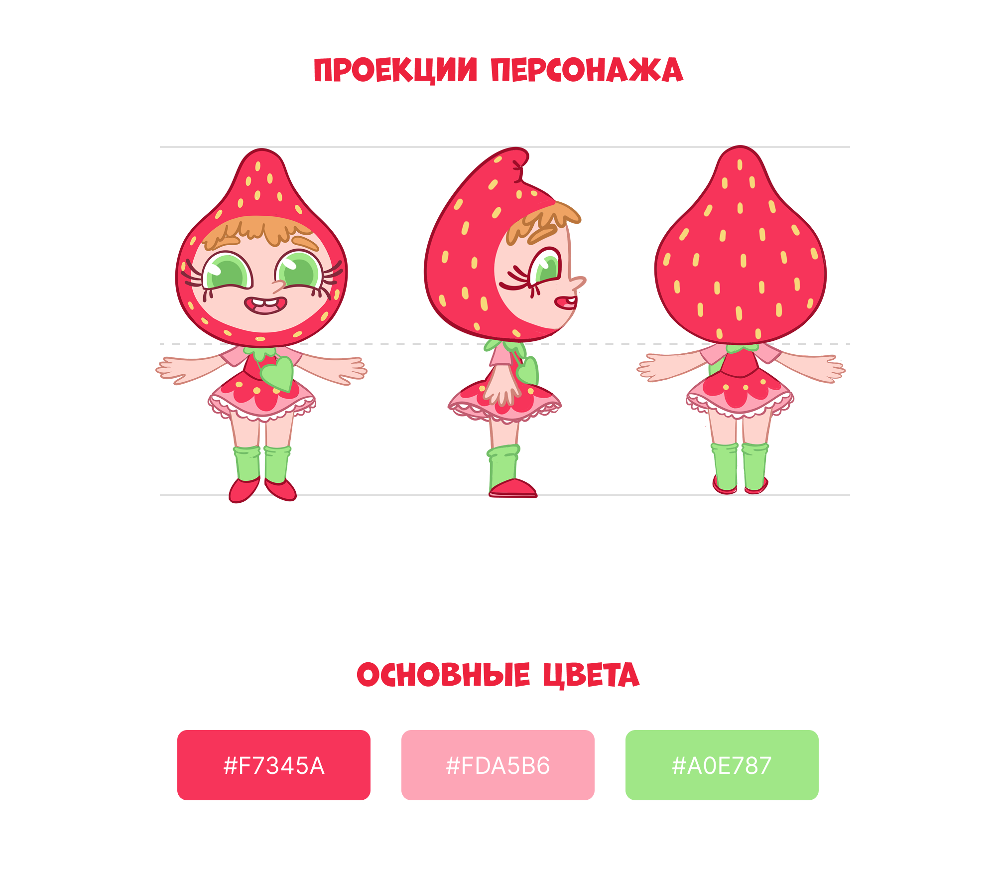 Разработка маскотов для бренда детских напитков "чудо-ягода" — Изображение №4 — Брендинг, Иллюстрация на Dprofile