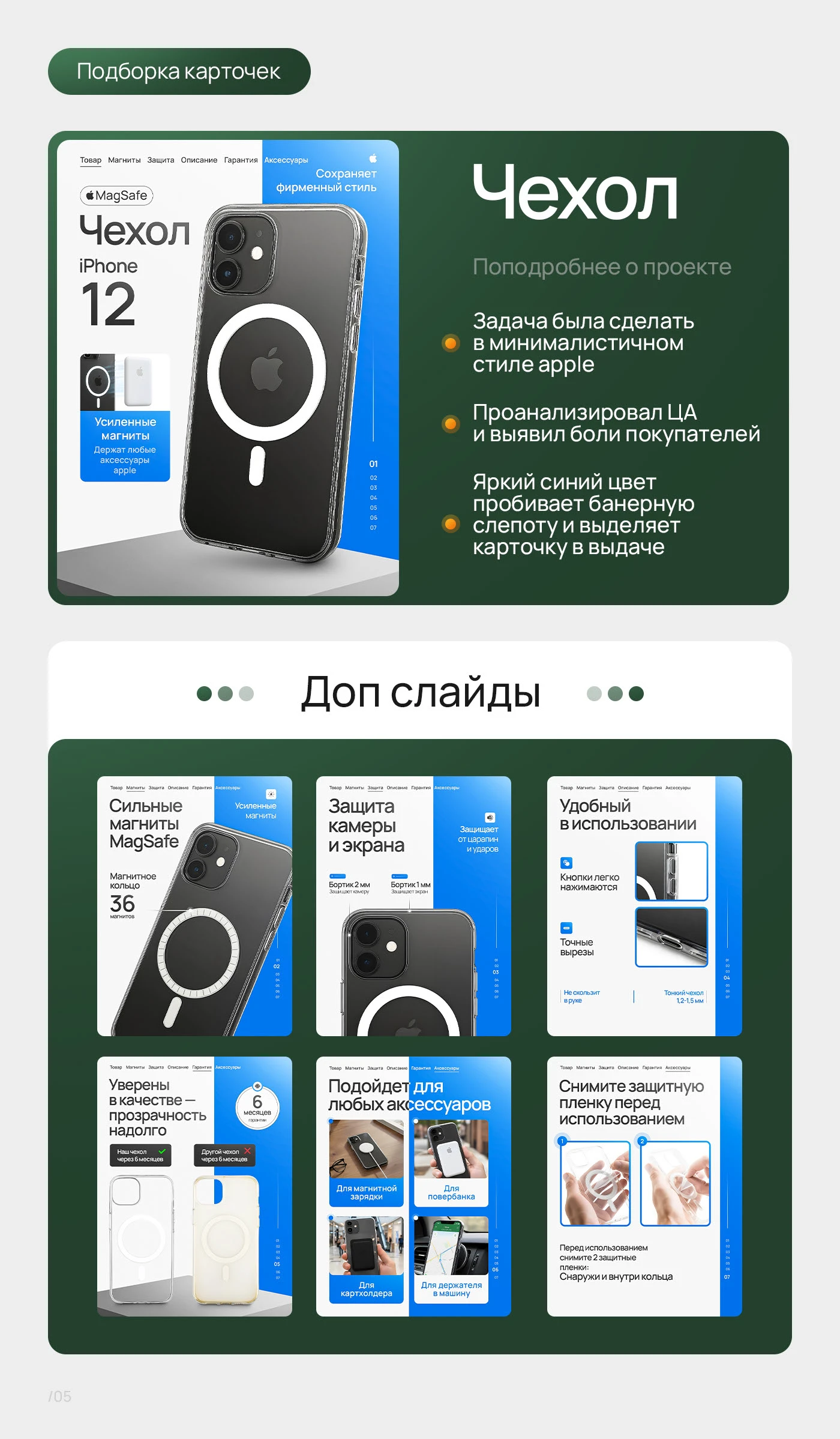 Дизайн, инфографика для маркетплейсов — Изображение №5 — Маркетинг на Dprofile