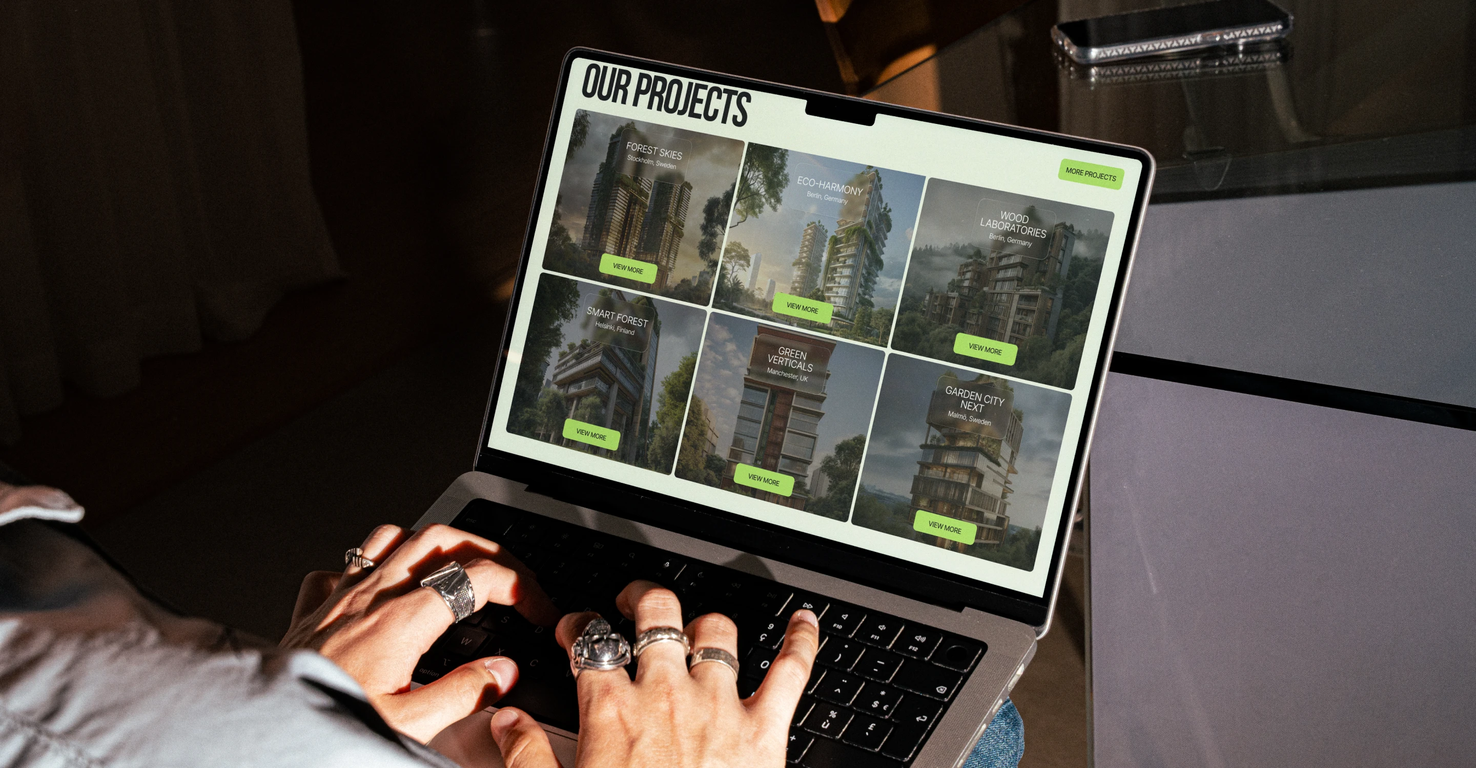 Девелоперская компания Harmonea Towers | Ui/UX | Web — Изображение №14 — Интерфейсы на Dprofile