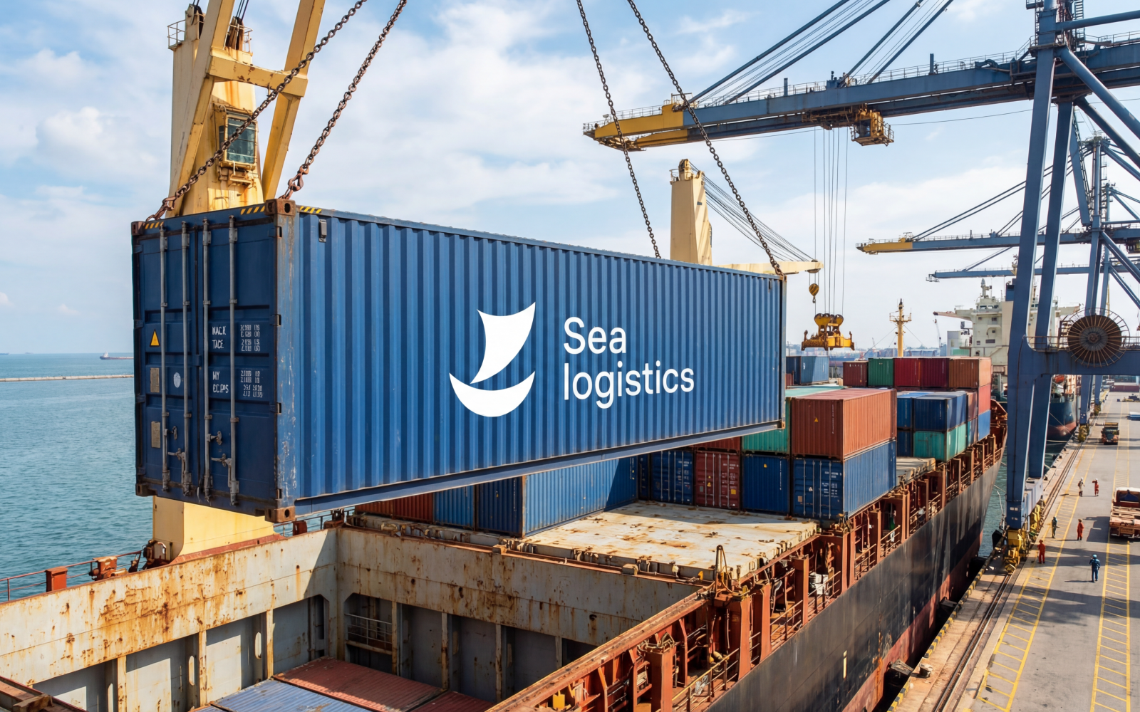 Sea logistics — Изображение №13 — Брендинг, Графика на Dprofile
