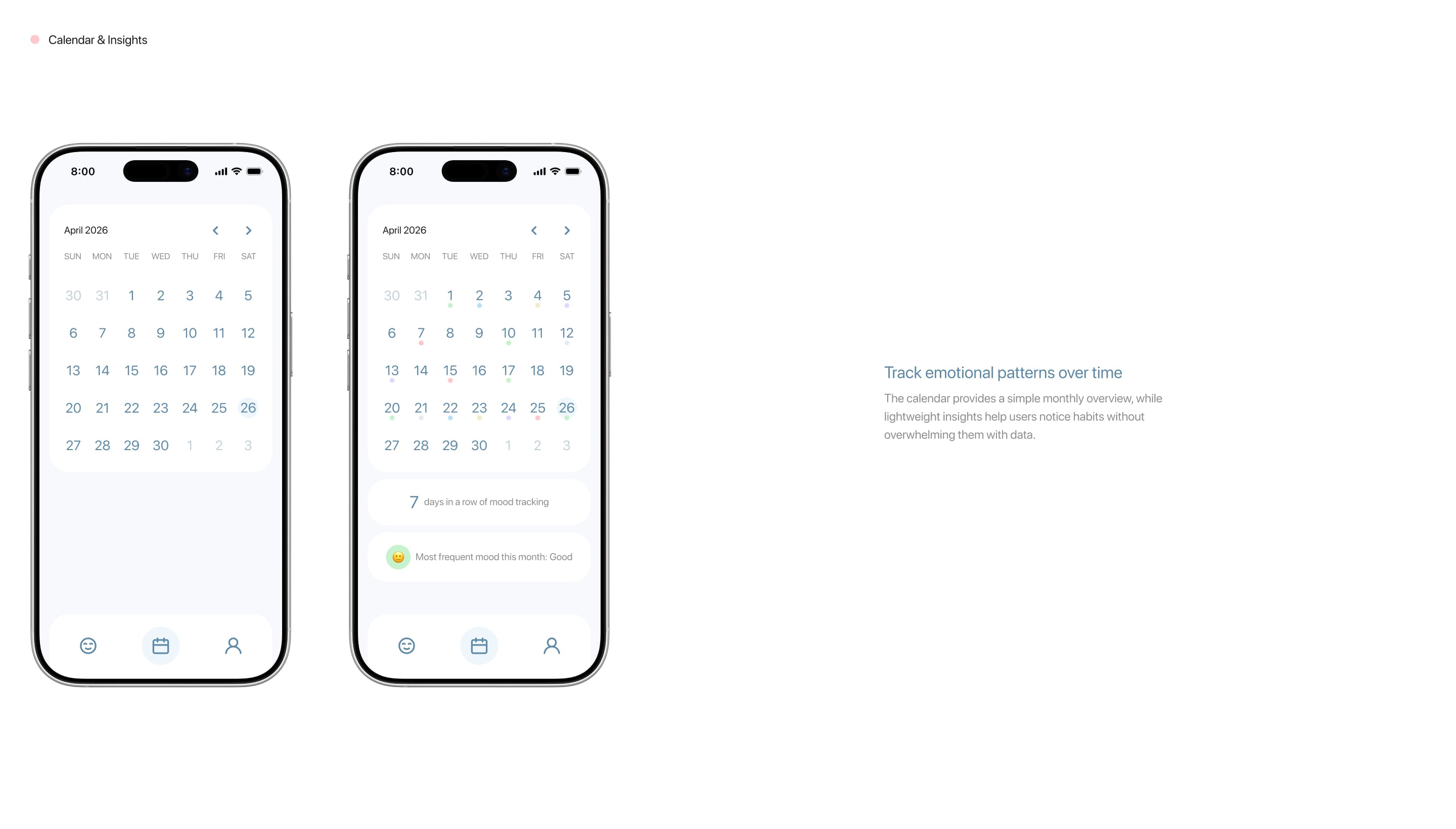 MOOD — iOS Mobile App Design Case — Изображение №8 — Интерфейсы на Dprofile