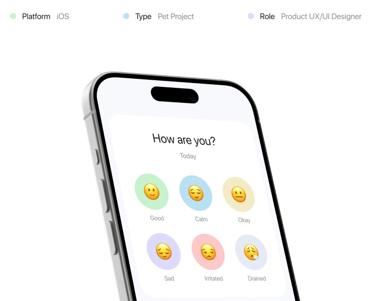 MOOD — iOS Mobile App Design Case — Интерфейсы на Dprofile