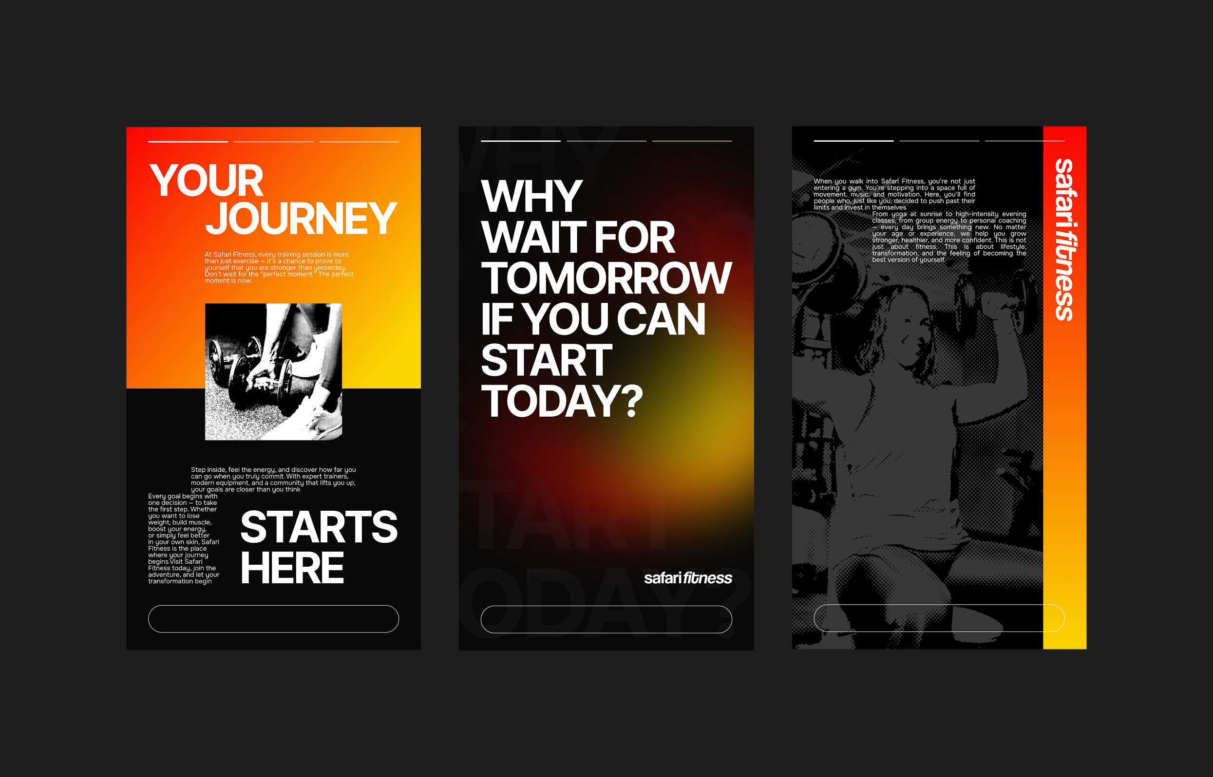 Fitness Club Marketing Materials — Изображение №6 — Брендинг, Графика на Dprofile