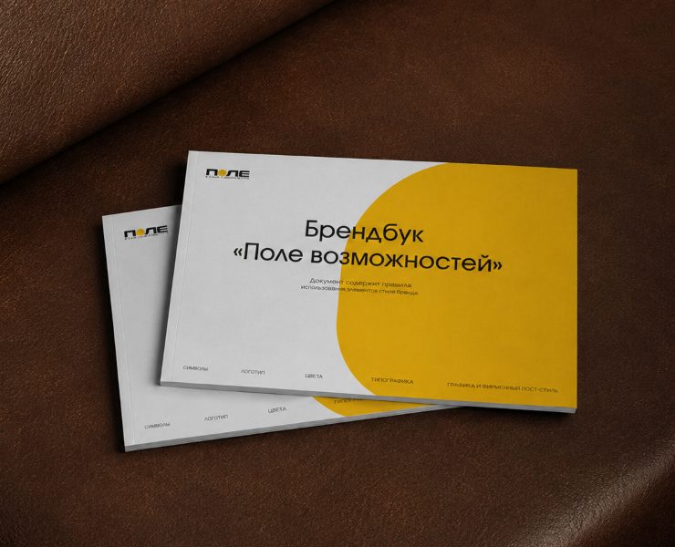 Брендбук "Поле возможностей" — Брендинг на Dprofile