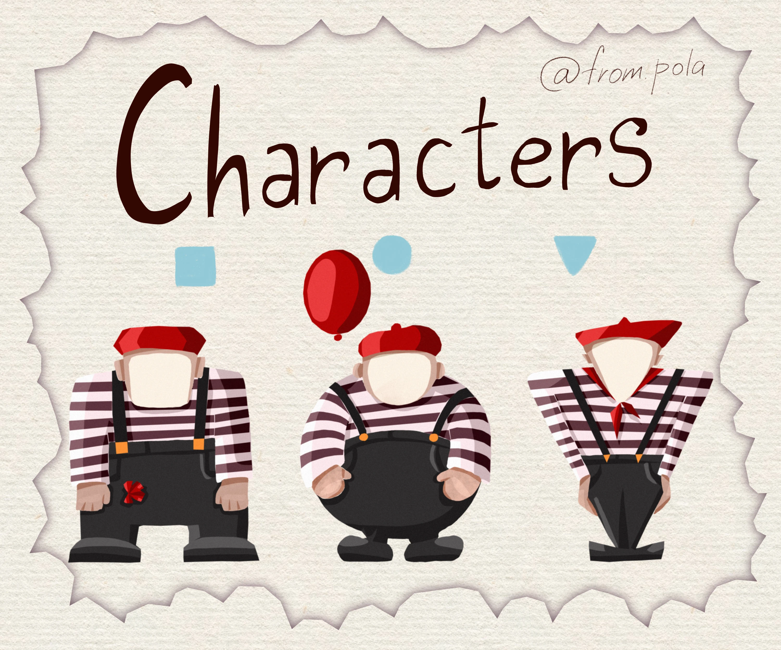 Персонажи и формы | 2д иллюстрация — Изображение №1 — Иллюстрация на Dprofile