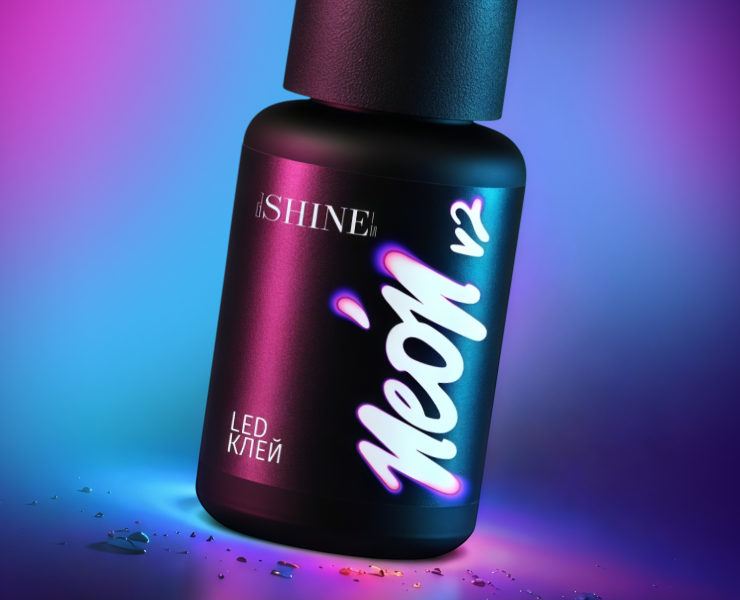 Дизайн упаковки клея для ресниц Neon на Dprofile