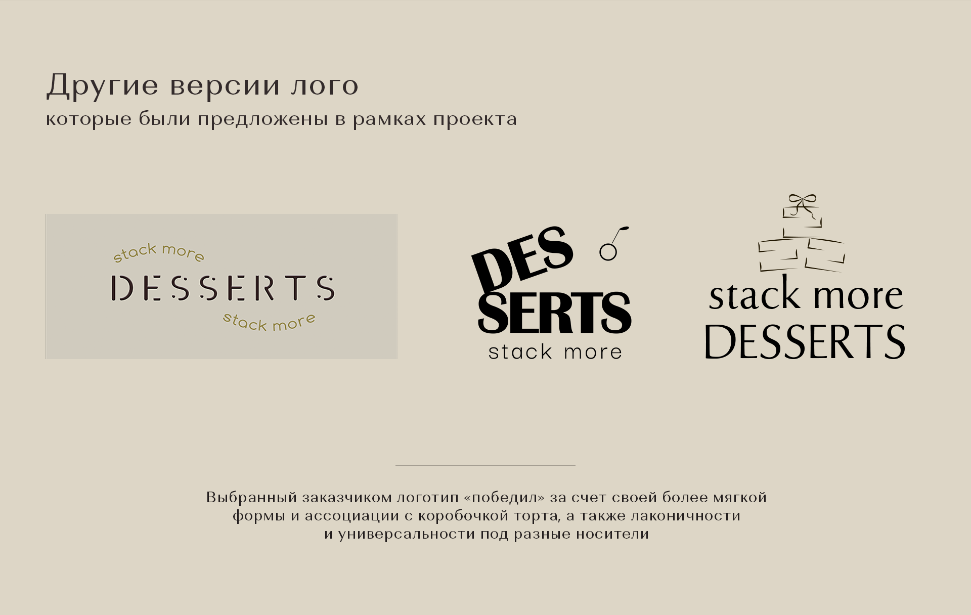 Логотип, палитра и визитка для кондитера — Изображение №5 — Брендинг, Графика на Dprofile