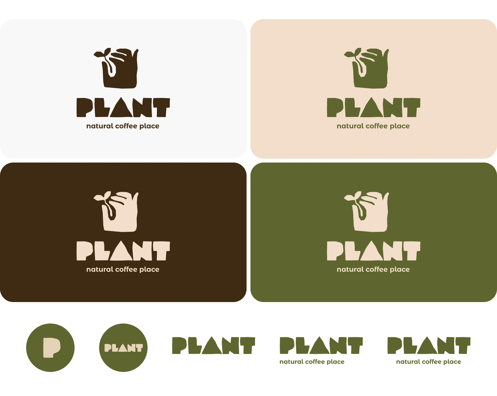 Plant | Экологичная кофейня — Изображение №4 — Брендинг на Dprofile