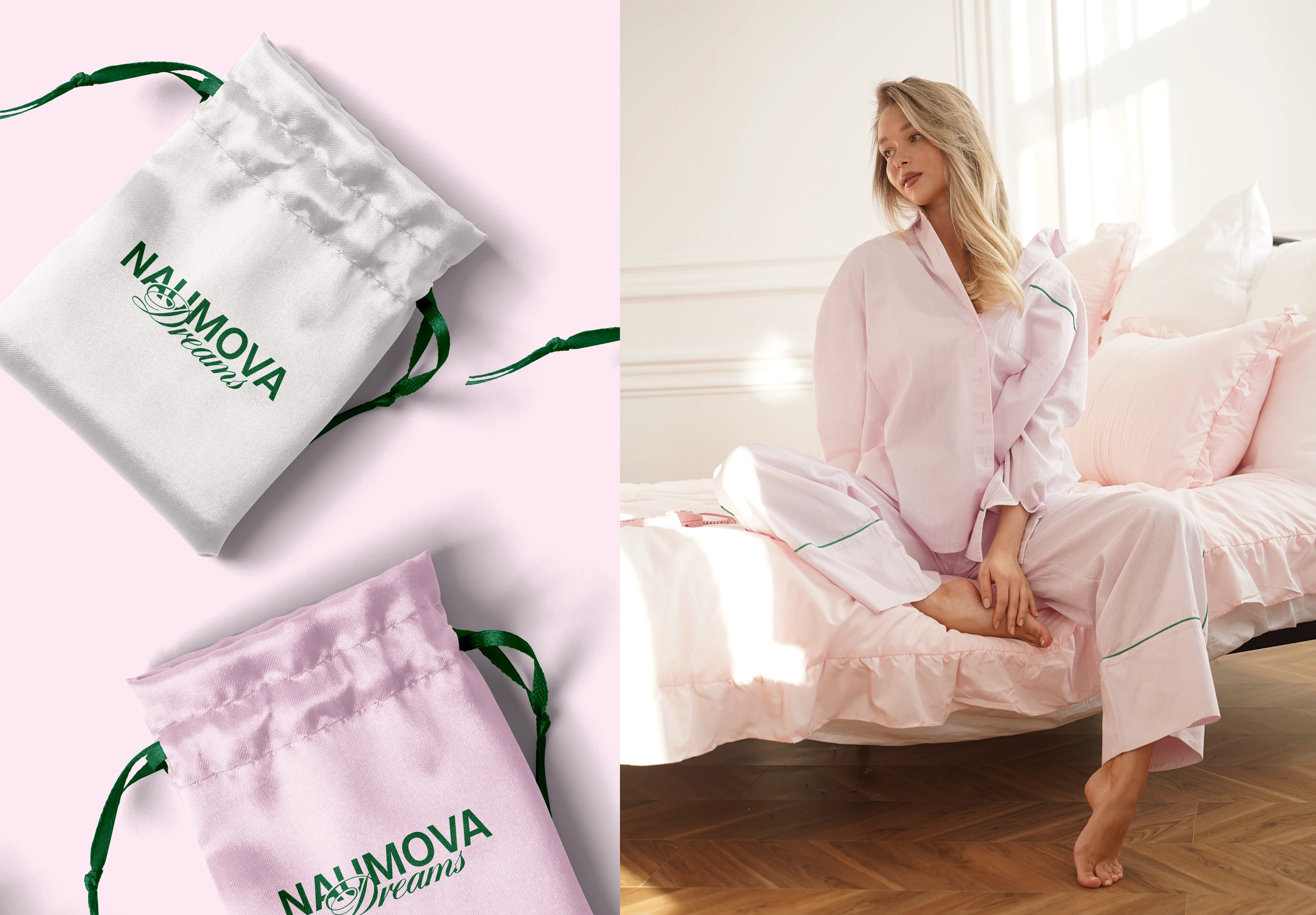 Фирменный стиль для бренда женской домашней одежды — Изображение №15 — Брендинг на Dprofile