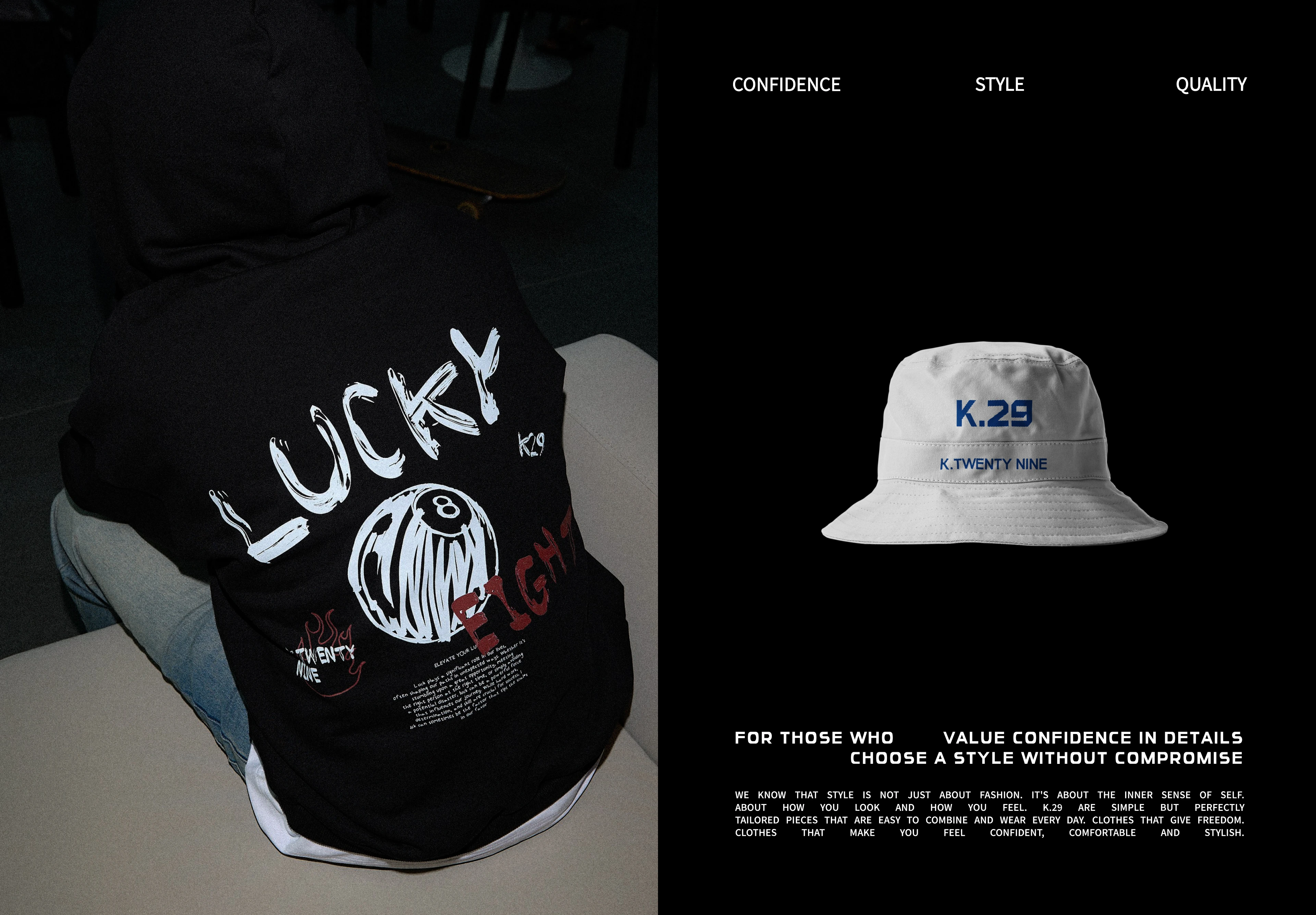 K.29 фирменный стиль, логотип | одежда | brand identity — Изображение №15 — Брендинг на Dprofile