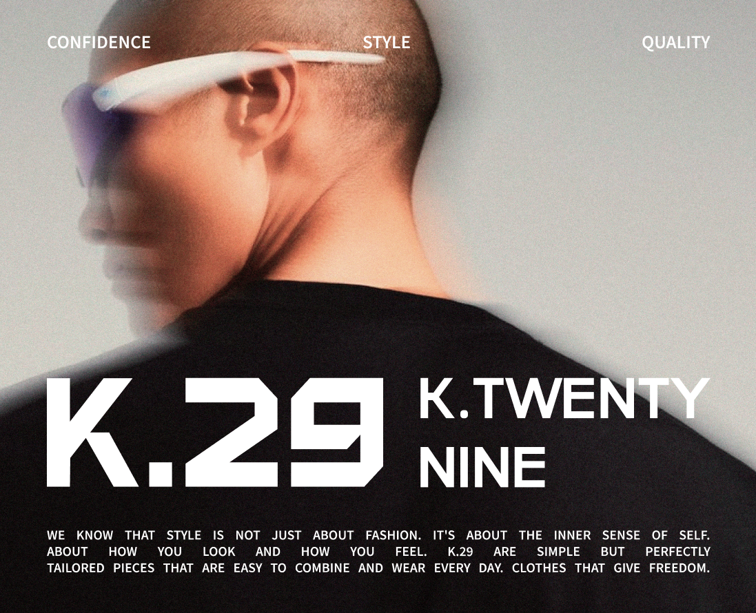 K.29 фирменный стиль, логотип | одежда | brand identity — Брендинг на Dprofile