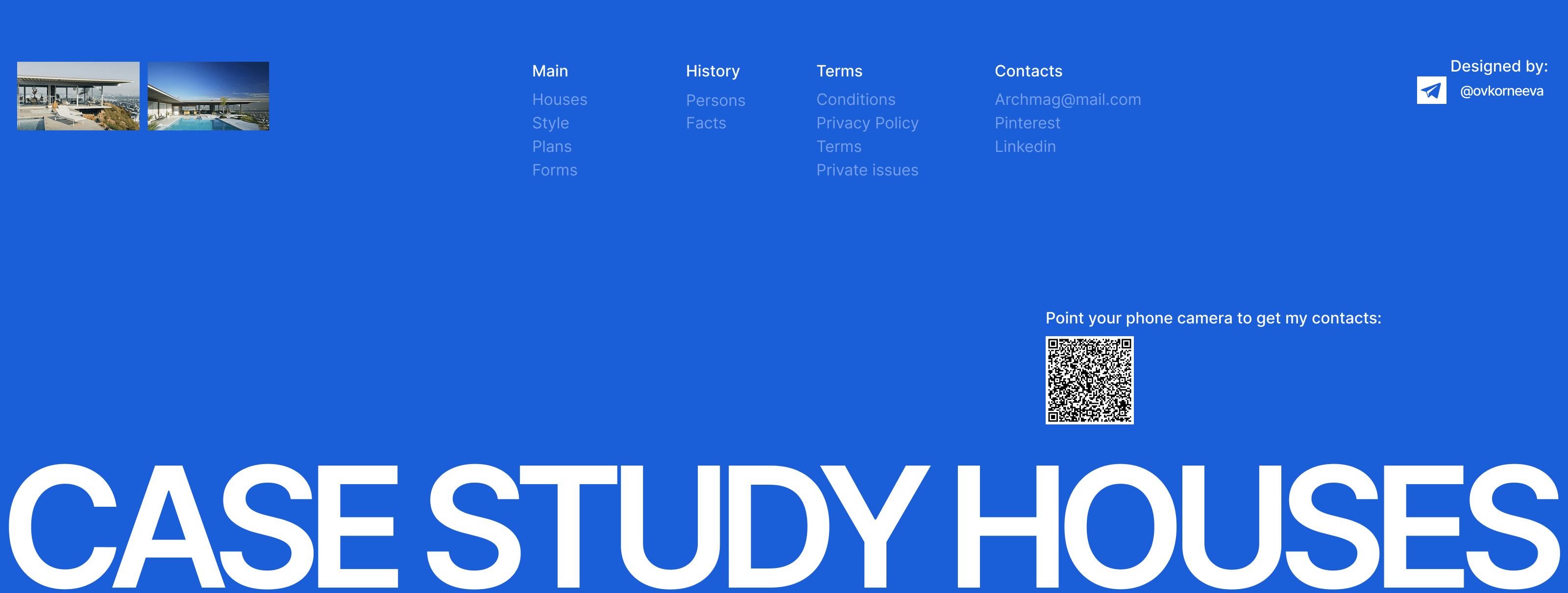 Case study houses — Изображение №15 — Интерфейсы на Dprofile