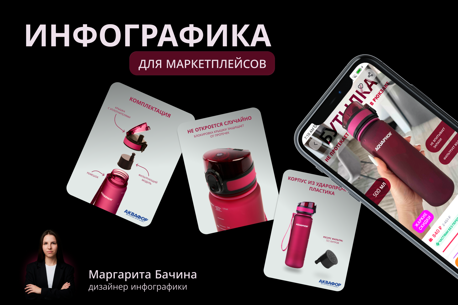 Инфографика для маркетплейсов - Wildberries - Ozon — Изображение №1 — Графика на Dprofile