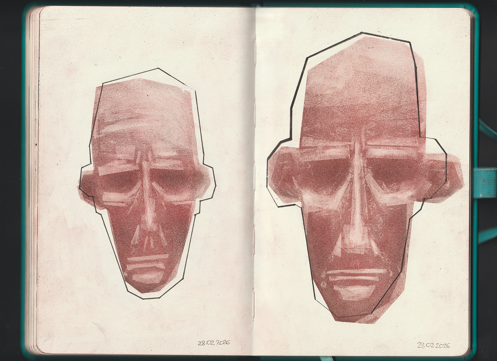 Скетчбук 2026 Ч. 1 — Изображение №3 — Иллюстрация на Dprofile