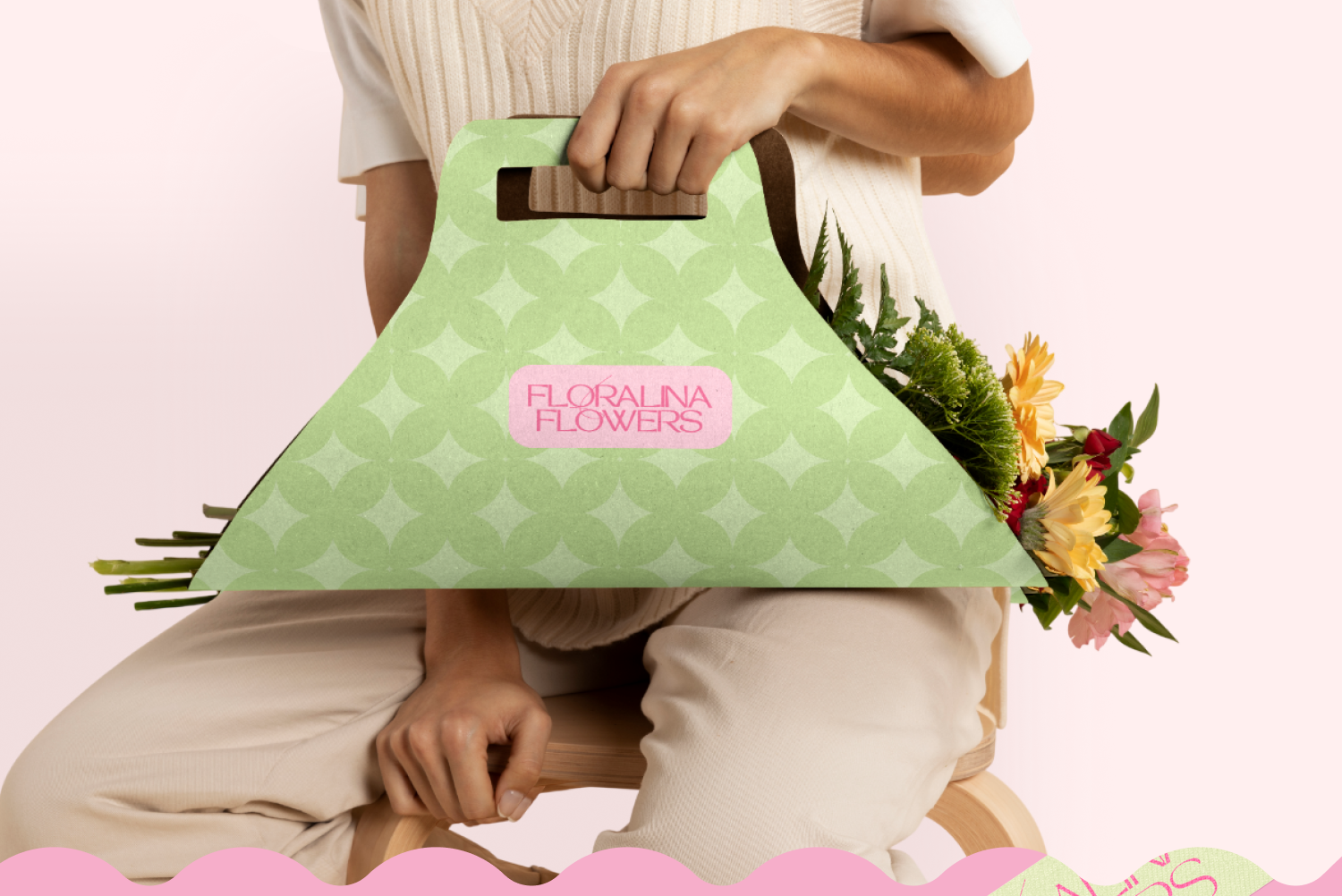 Floralina Flowers Branding — Изображение №6 — Брендинг, Графика на Dprofile