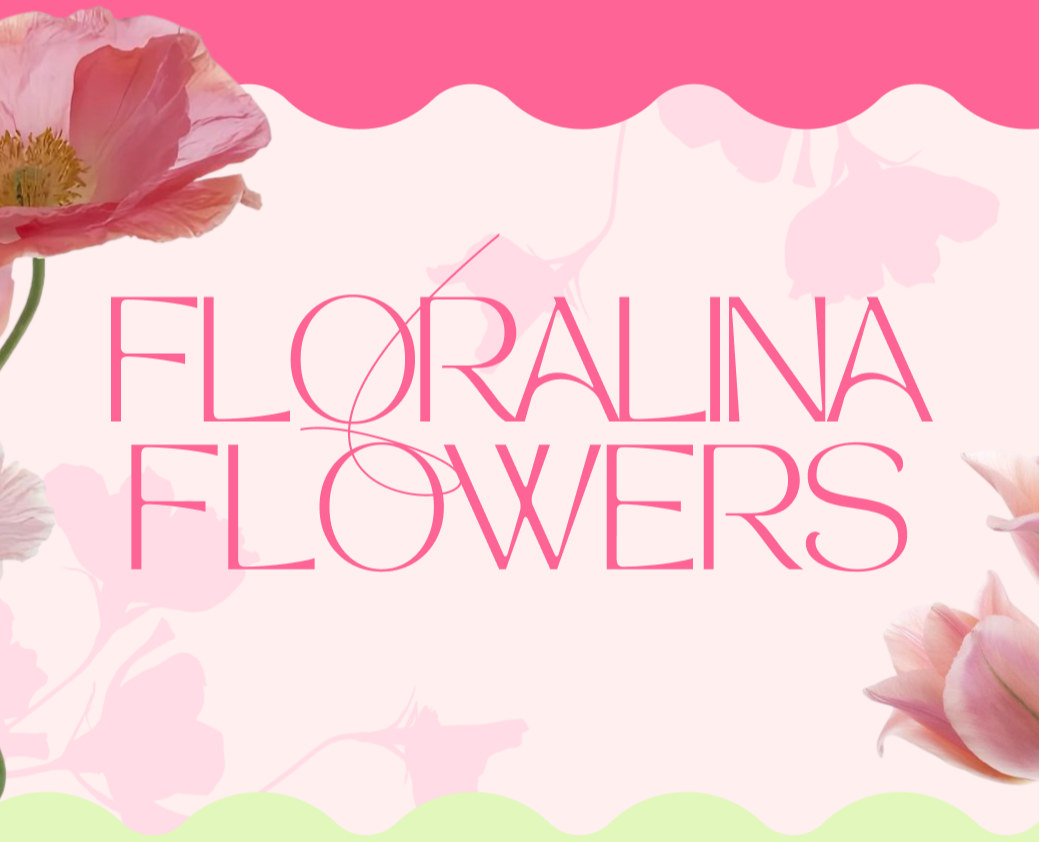 Floralina Flowers Branding — Брендинг, Графика на Dprofile