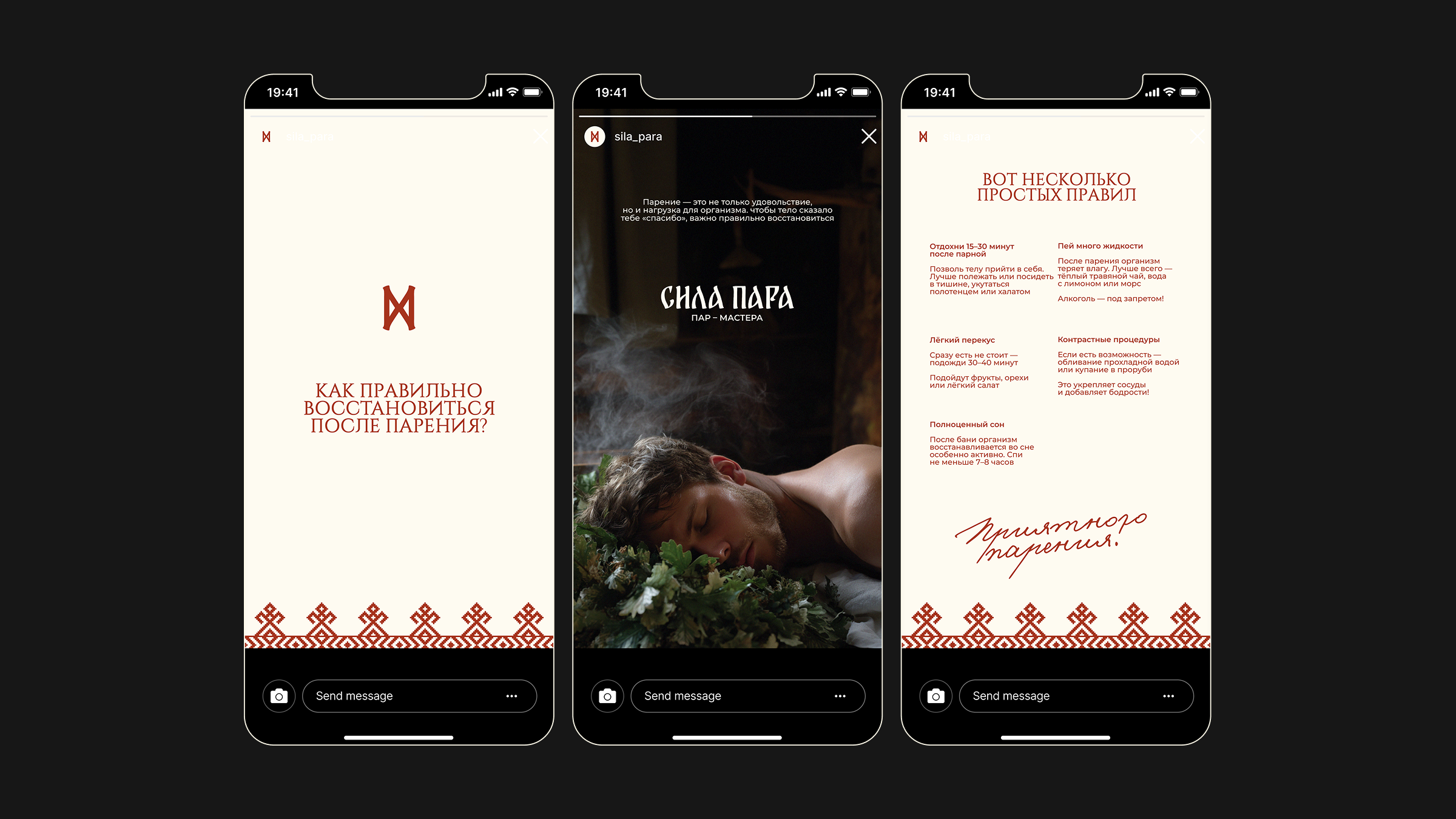 СИЛА ПАРА // Фирменный стиль — Изображение №18 — Брендинг, Графика на Dprofile